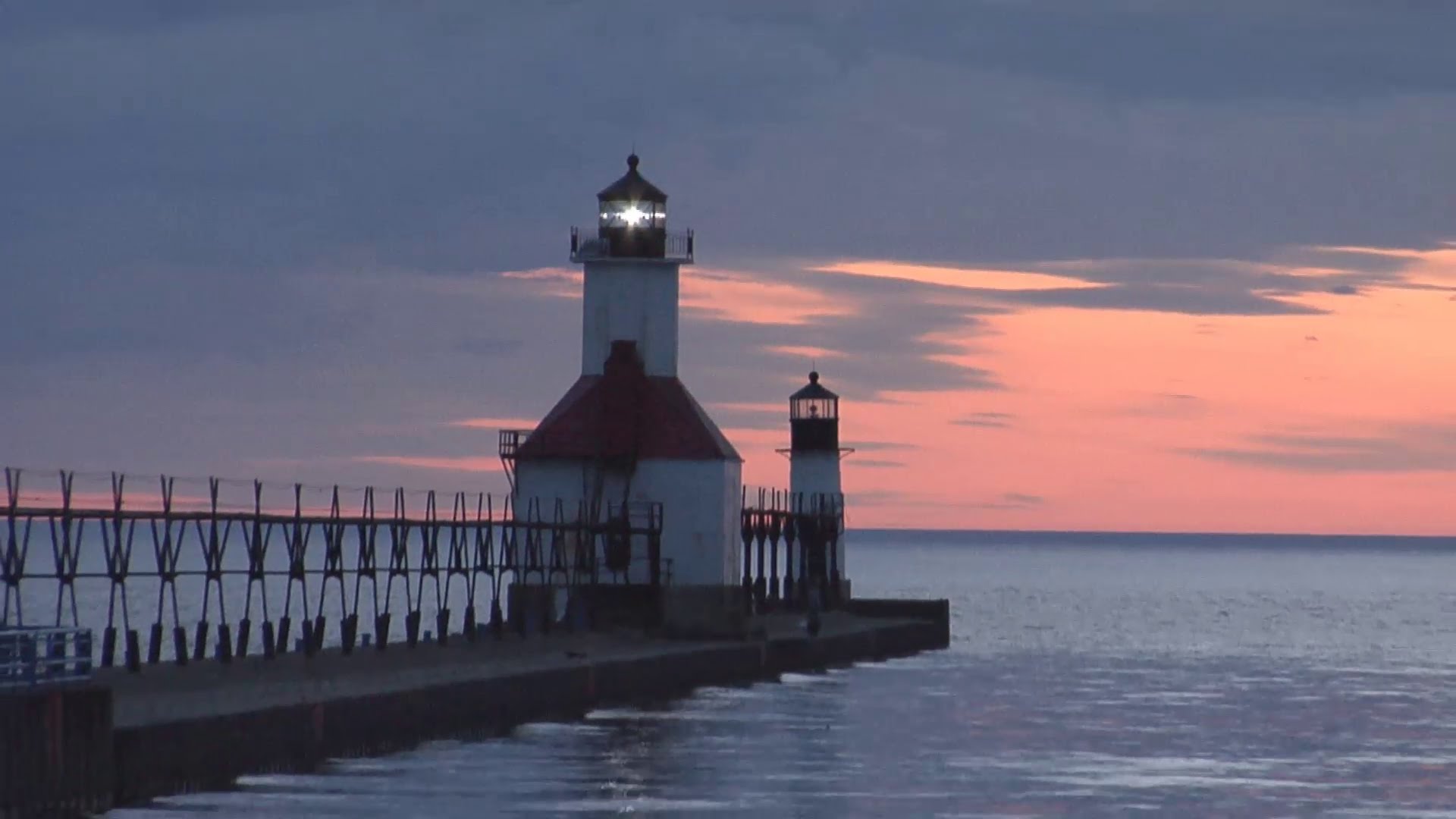 Lighthouse Tour, St. Joseph Michigan - YouTube