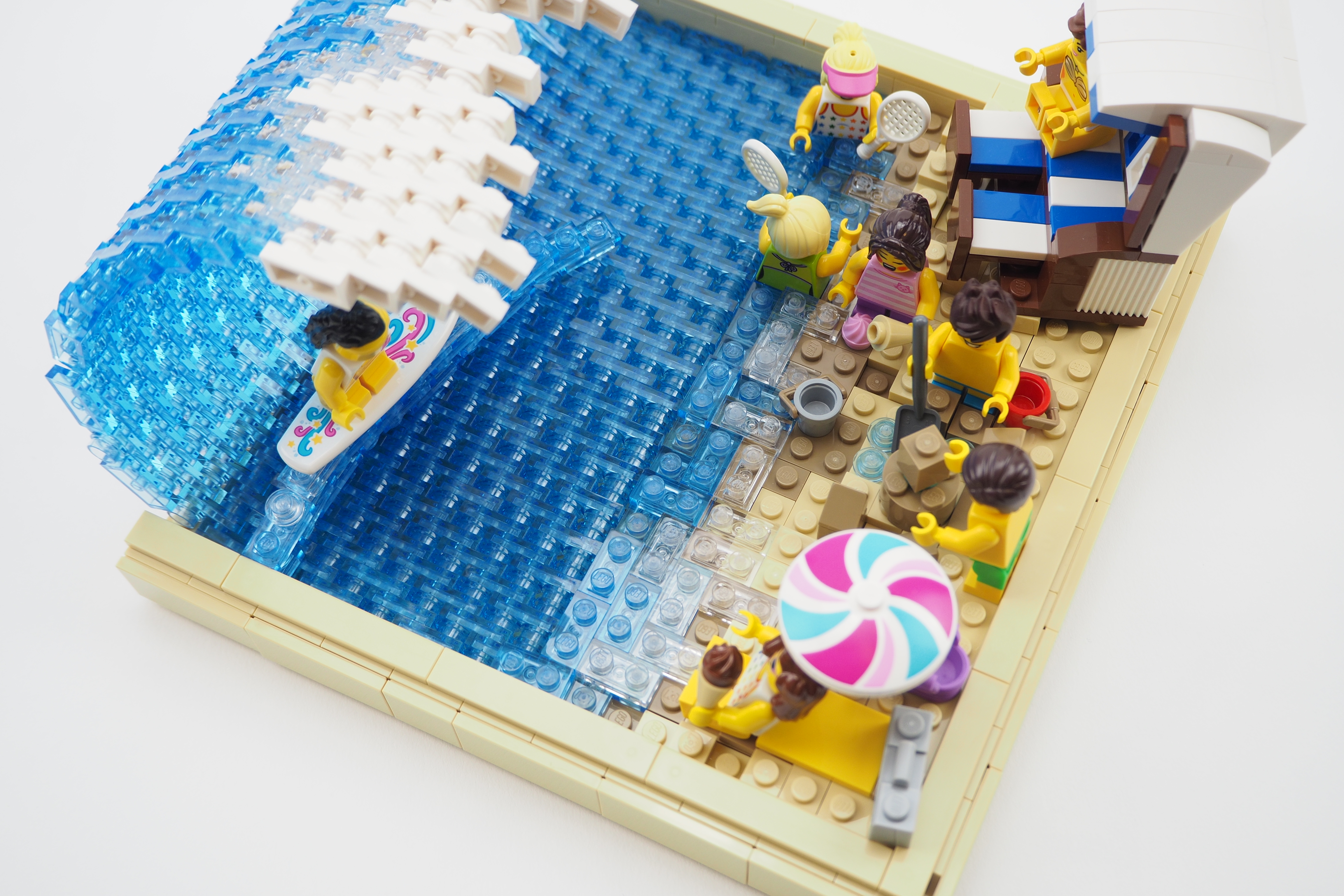 LEGO Surfer Beach