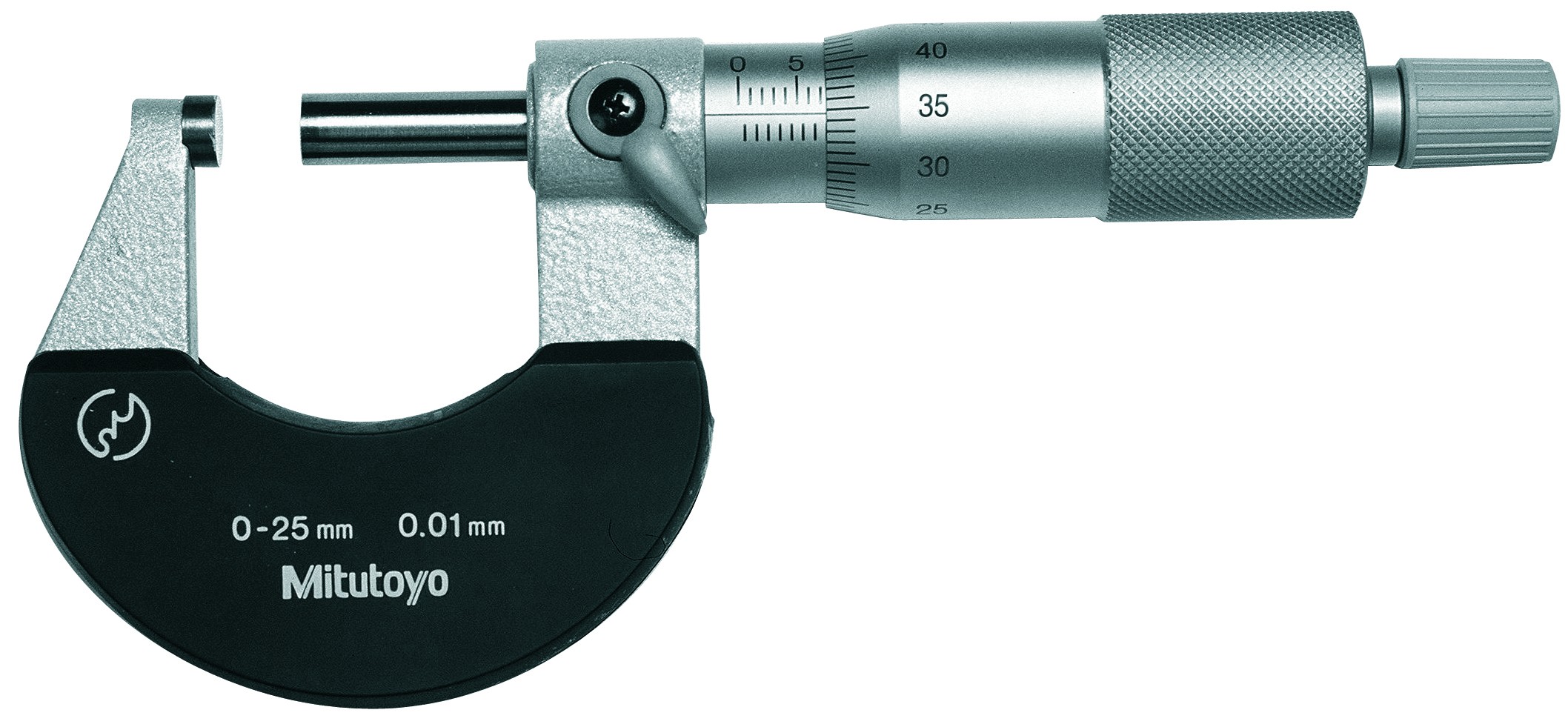 Buy 0/25mm Outside Micrometer with ratchet stop