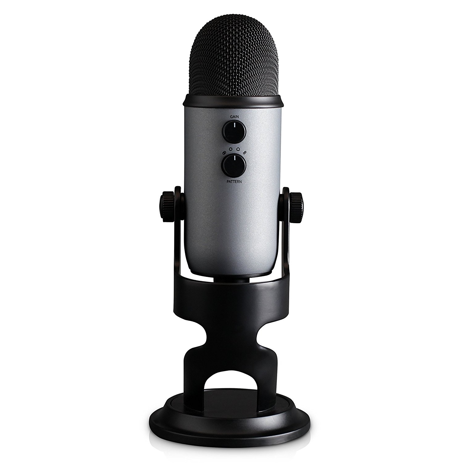 Blue Yeti USB Microphone (Slate) - YETI-SLATE | Focus Camera