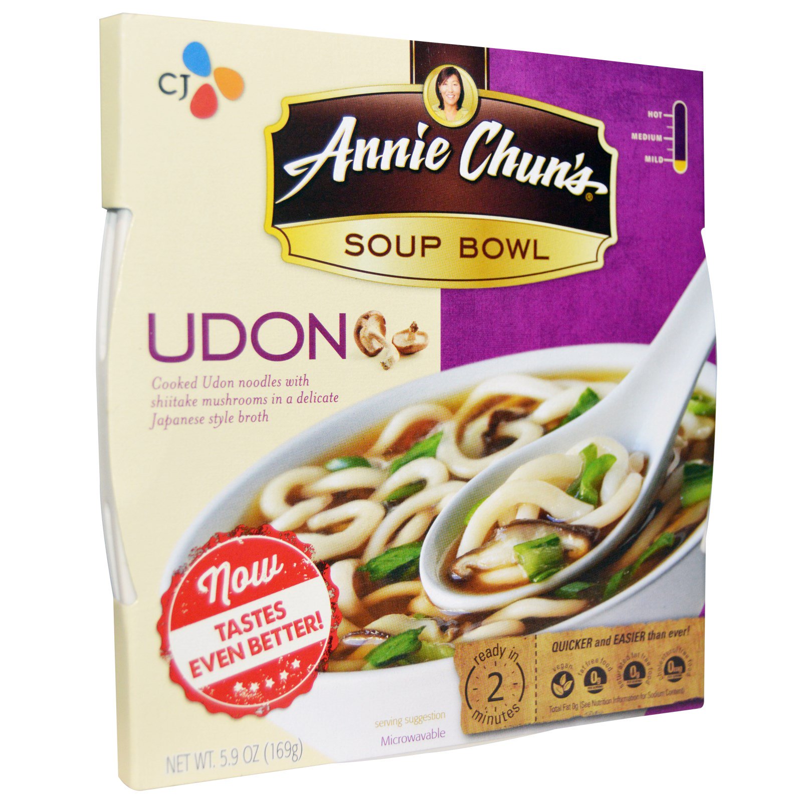 Annie Chun's, Soup Bowl, Udon, Mild, 5.9 oz (169 g) - iHerb.com