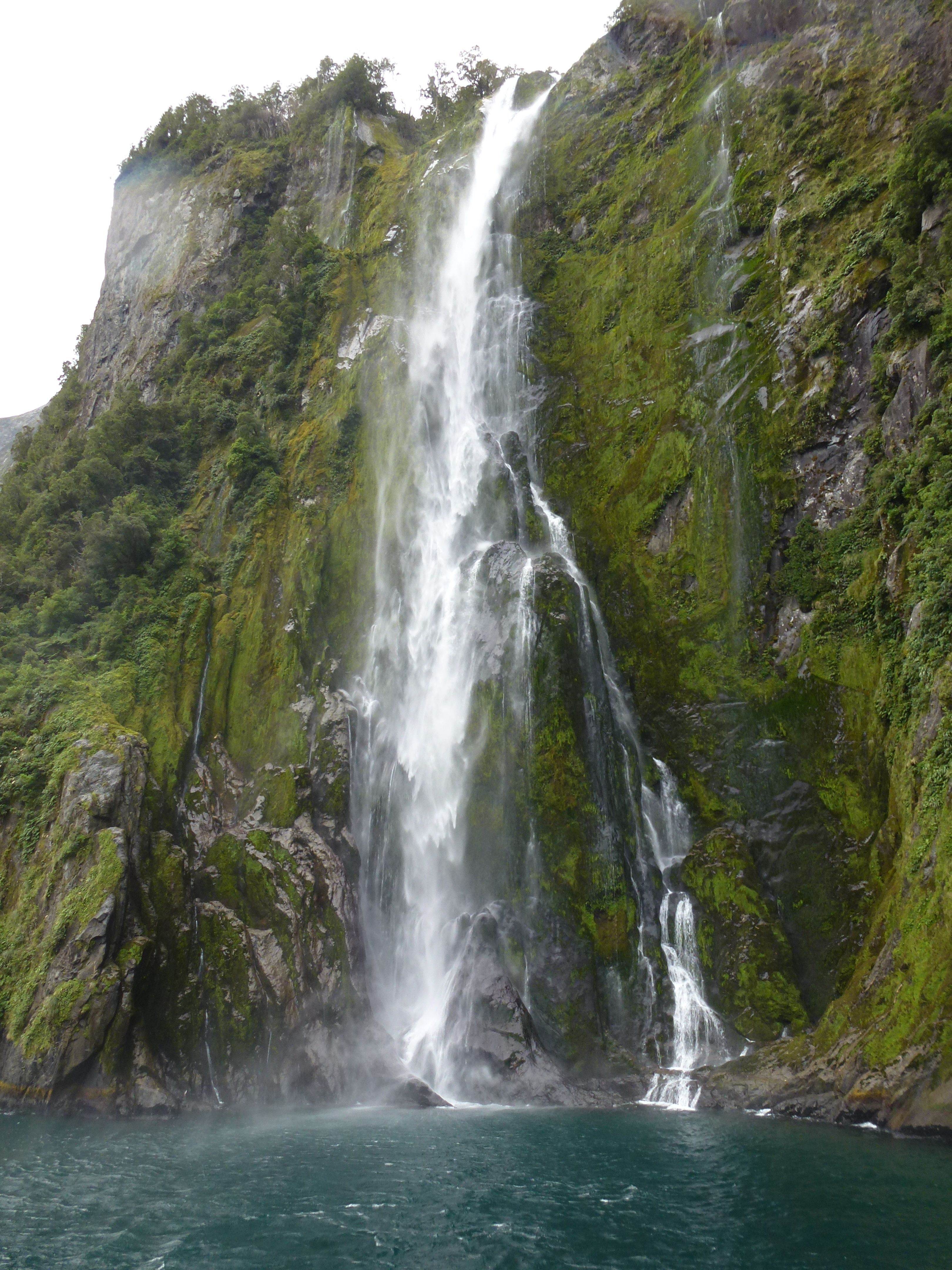 Waterfall in Milford Sound | Kapcha The World