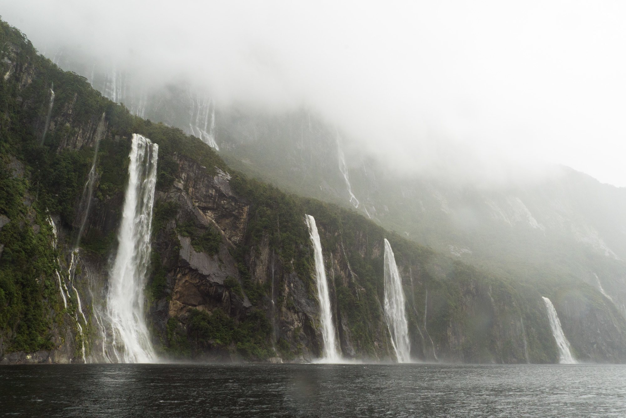 Chasing Waterfalls on Milford Sound with Cruise Milford - Bearfoot ...