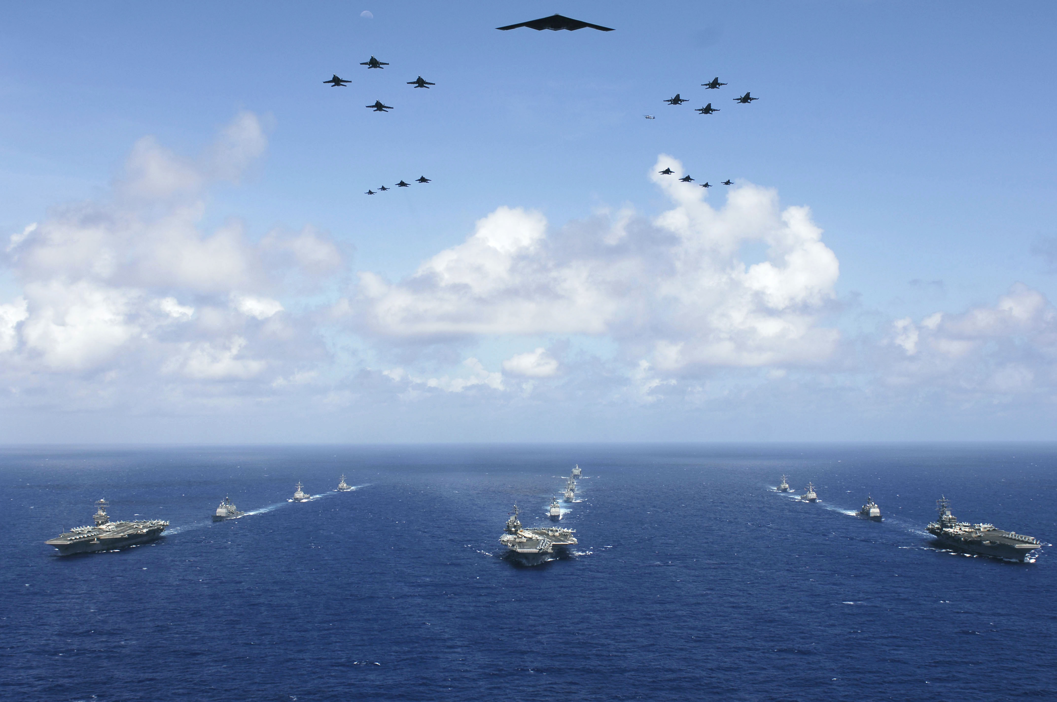 Military aircraft carriers photo