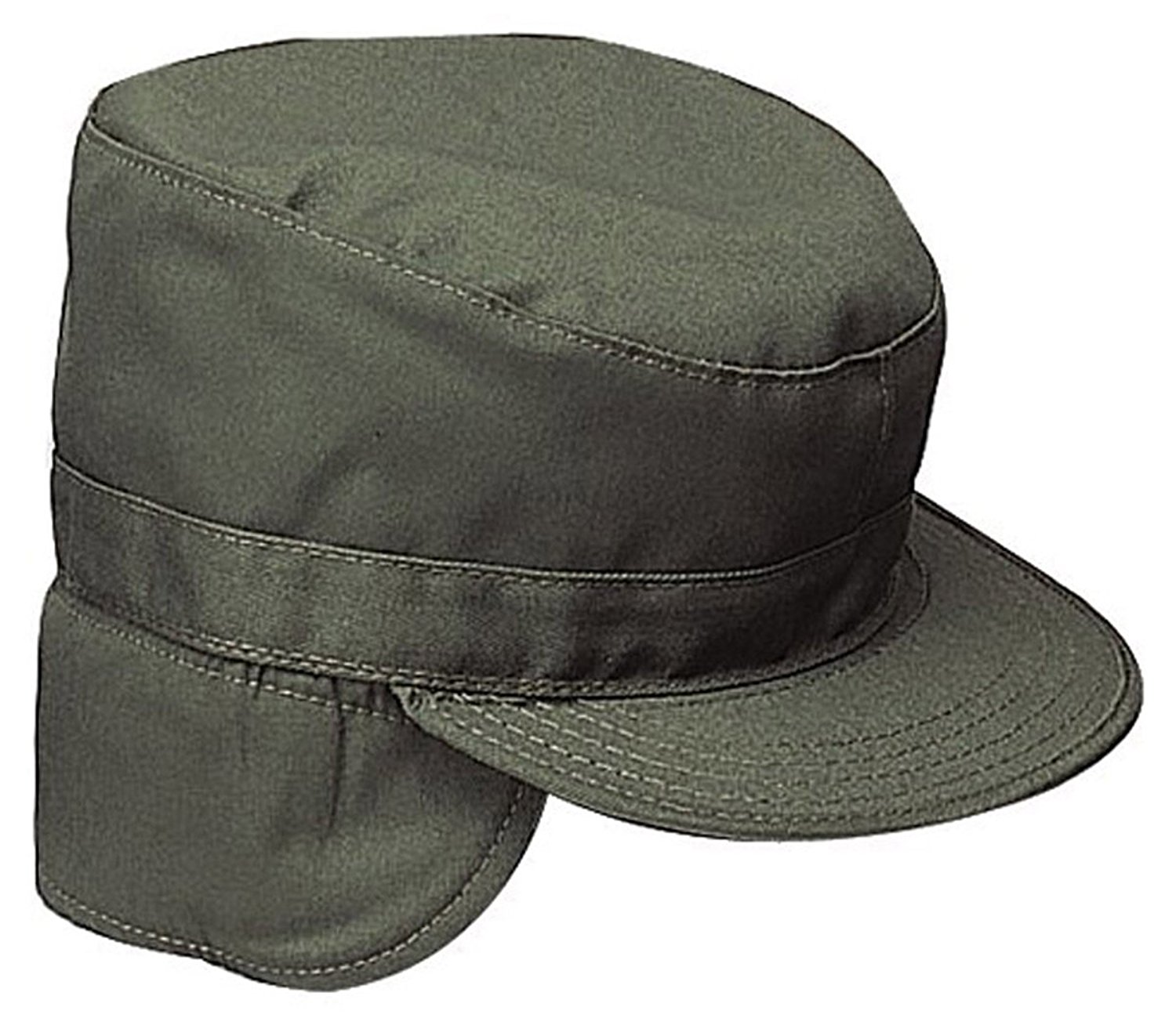Amazon.com: Military Combat Caps - Olive Drab Cap: Baseball Caps ...