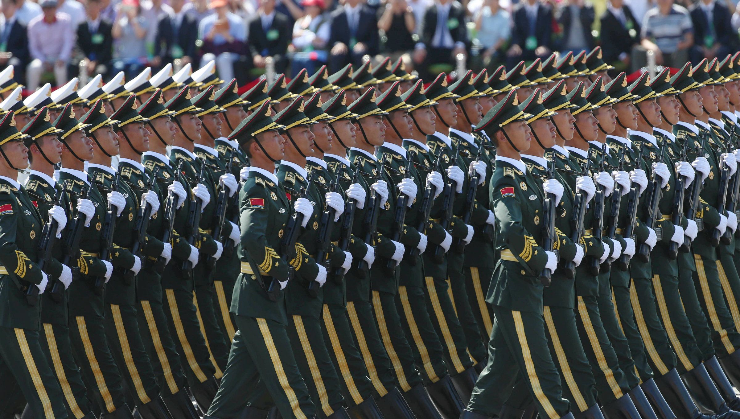 Everything about China's WWII parade was huge—including 300,000 ...