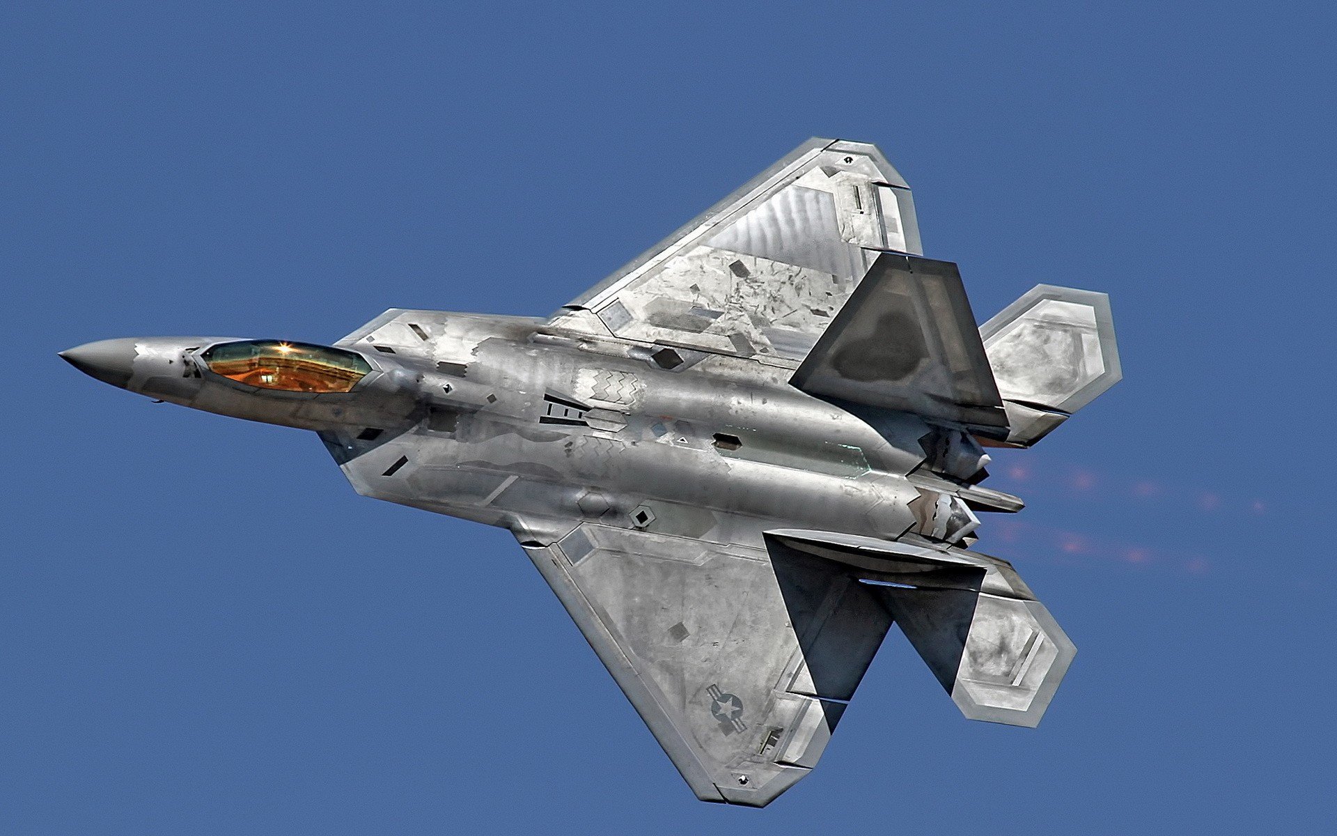Aircraft F-22 Raptor Military - WallDevil