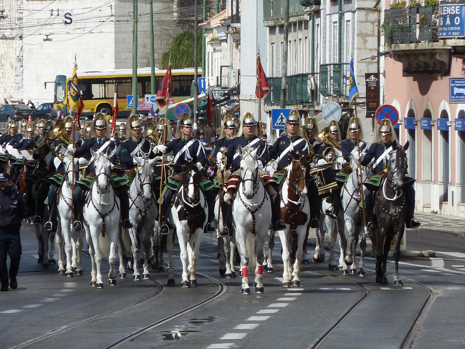 y-es travel chapter: Portugal and a military show of force