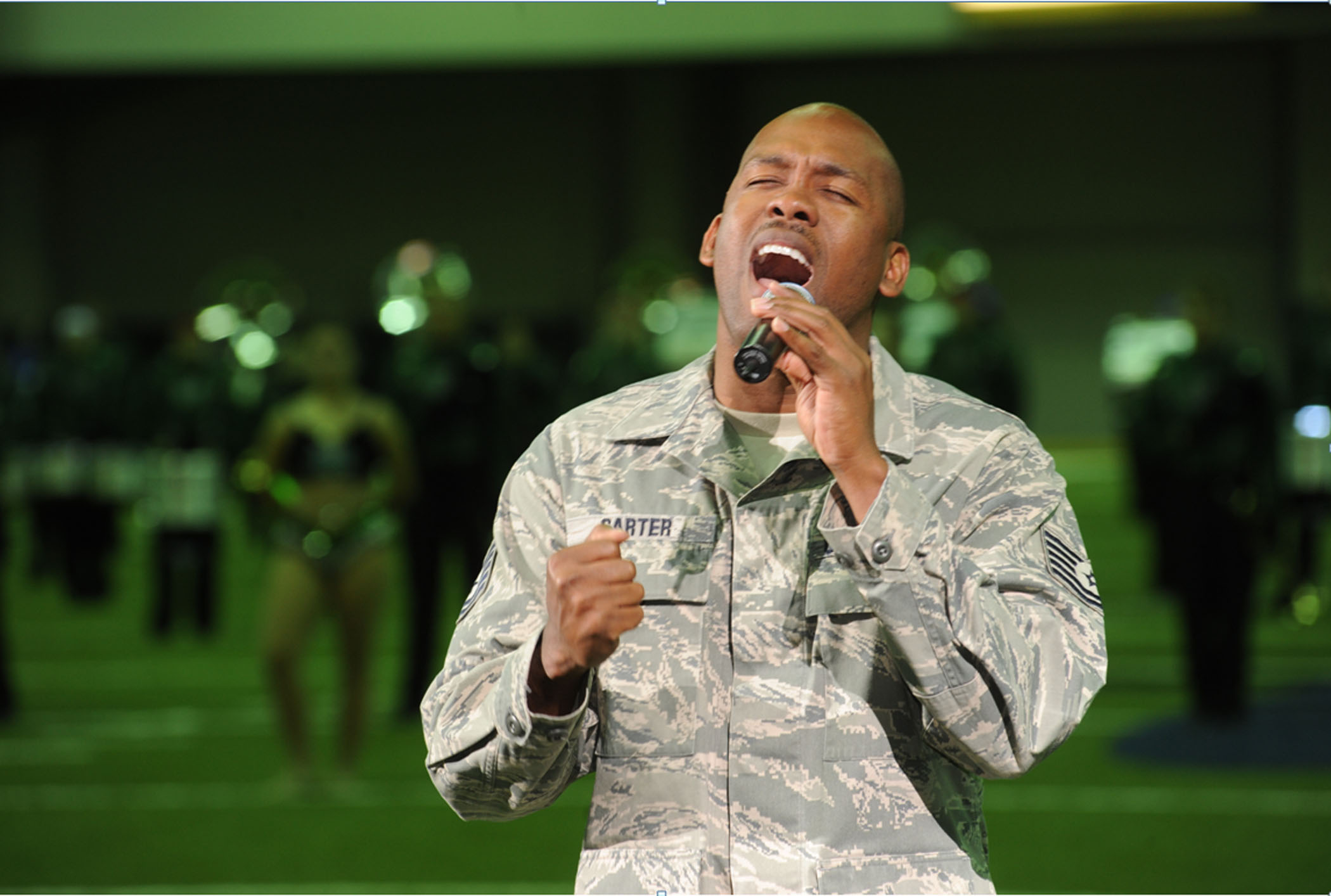 Spartan takes third in military-wide singing competition > 25th Air ...