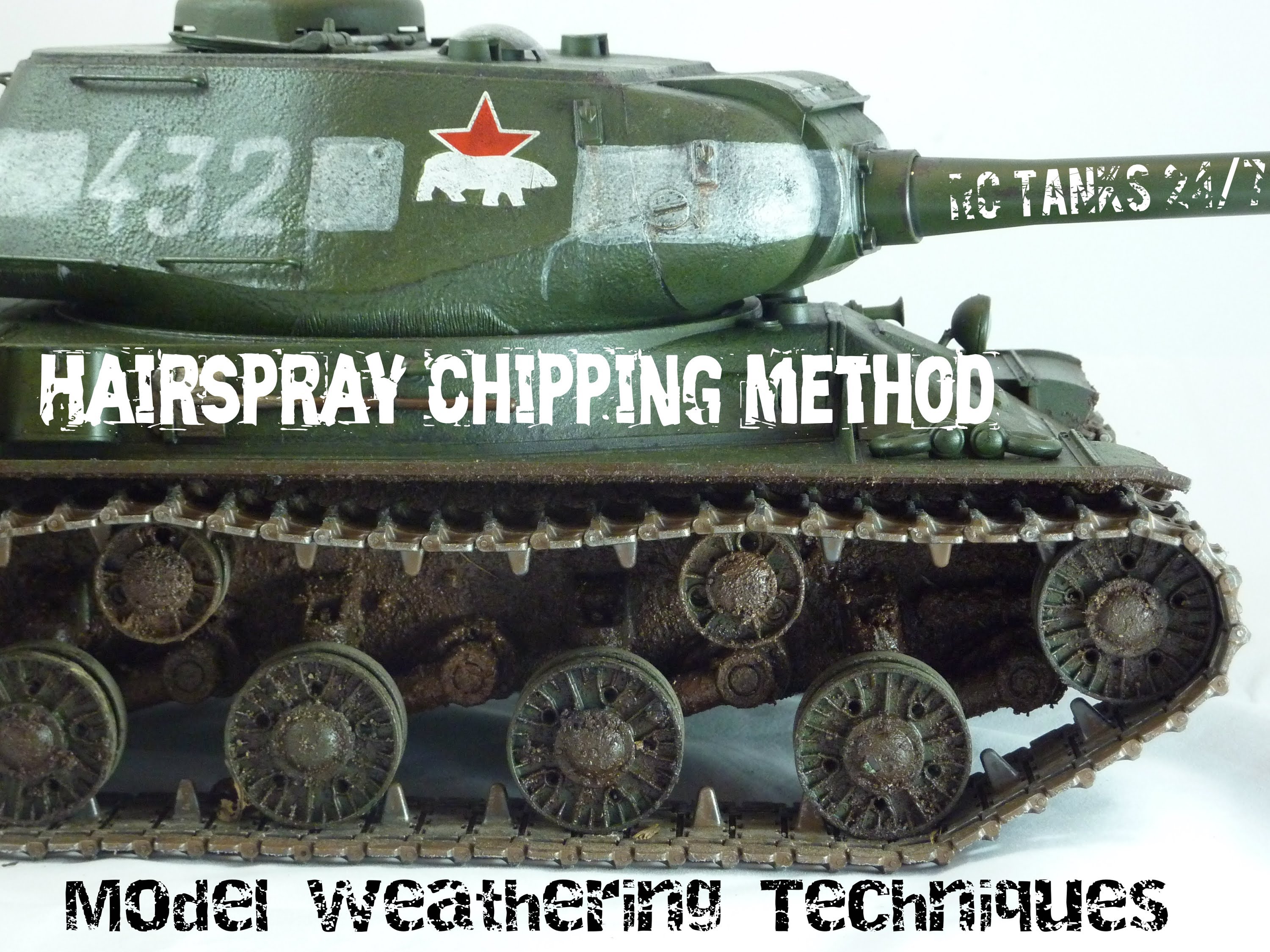 Hairspray Chipping Tutorial - Model Weathering Technique - YouTube