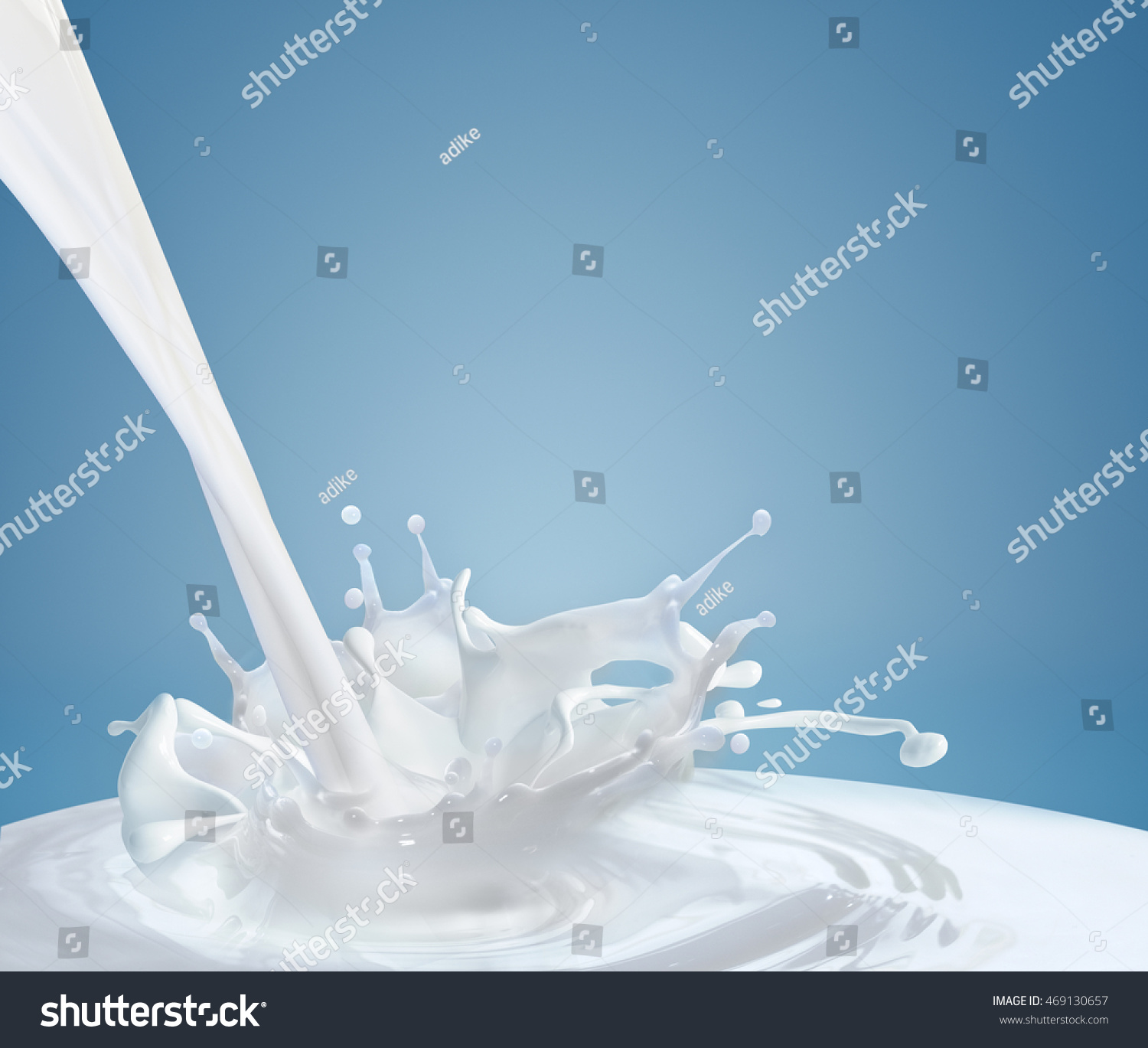 Milk Splash Stock Illustration 469130657 - Shutterstock