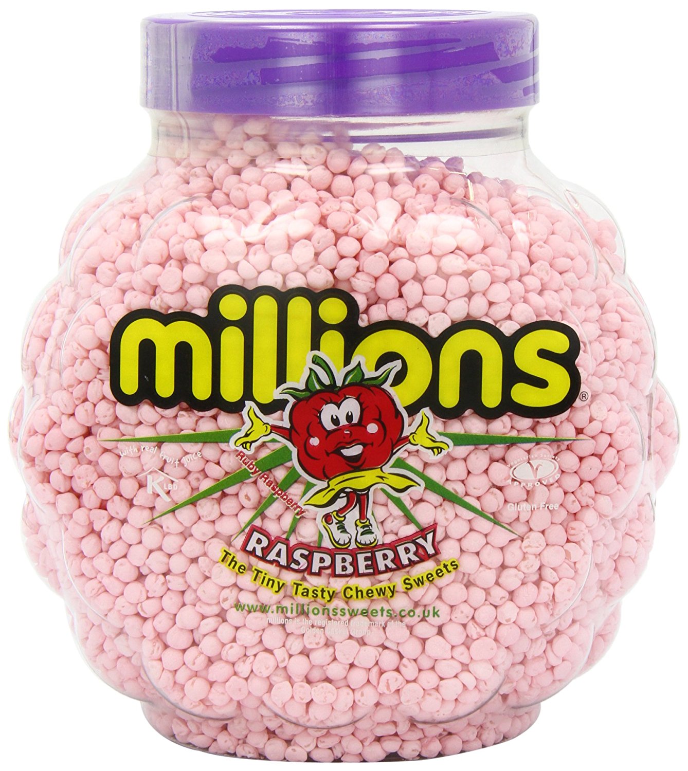 Millions Jar Raspberry 2.27 Kg: Amazon.co.uk: Grocery