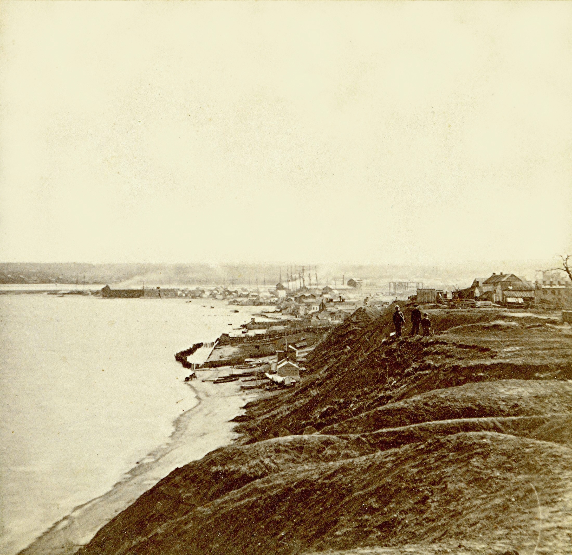 Yesterday's Milwaukee: The Lakefront, About 1866 » Urban Milwaukee