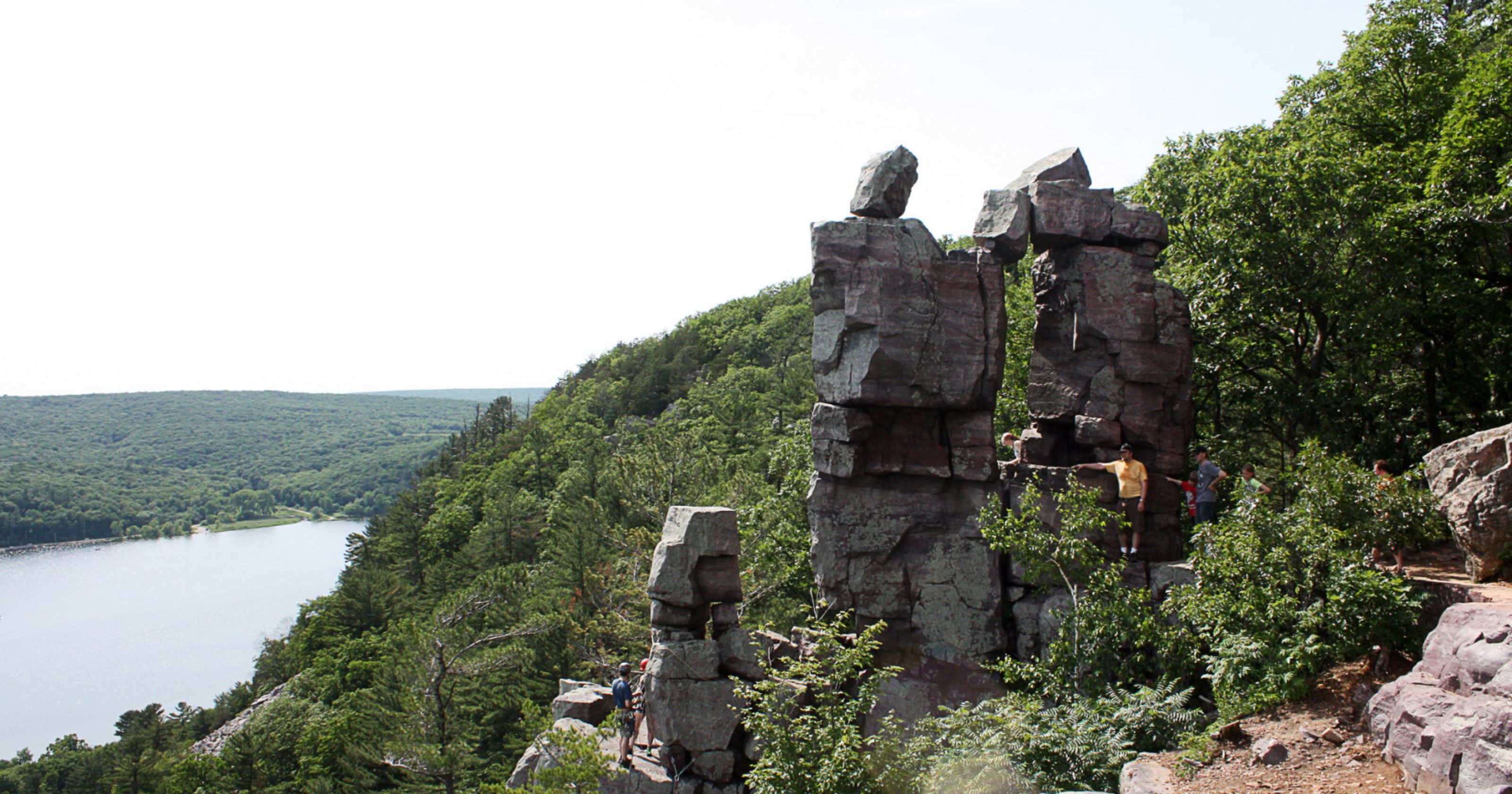 Day Out: Devil's Lake bluff trails provide stunning views