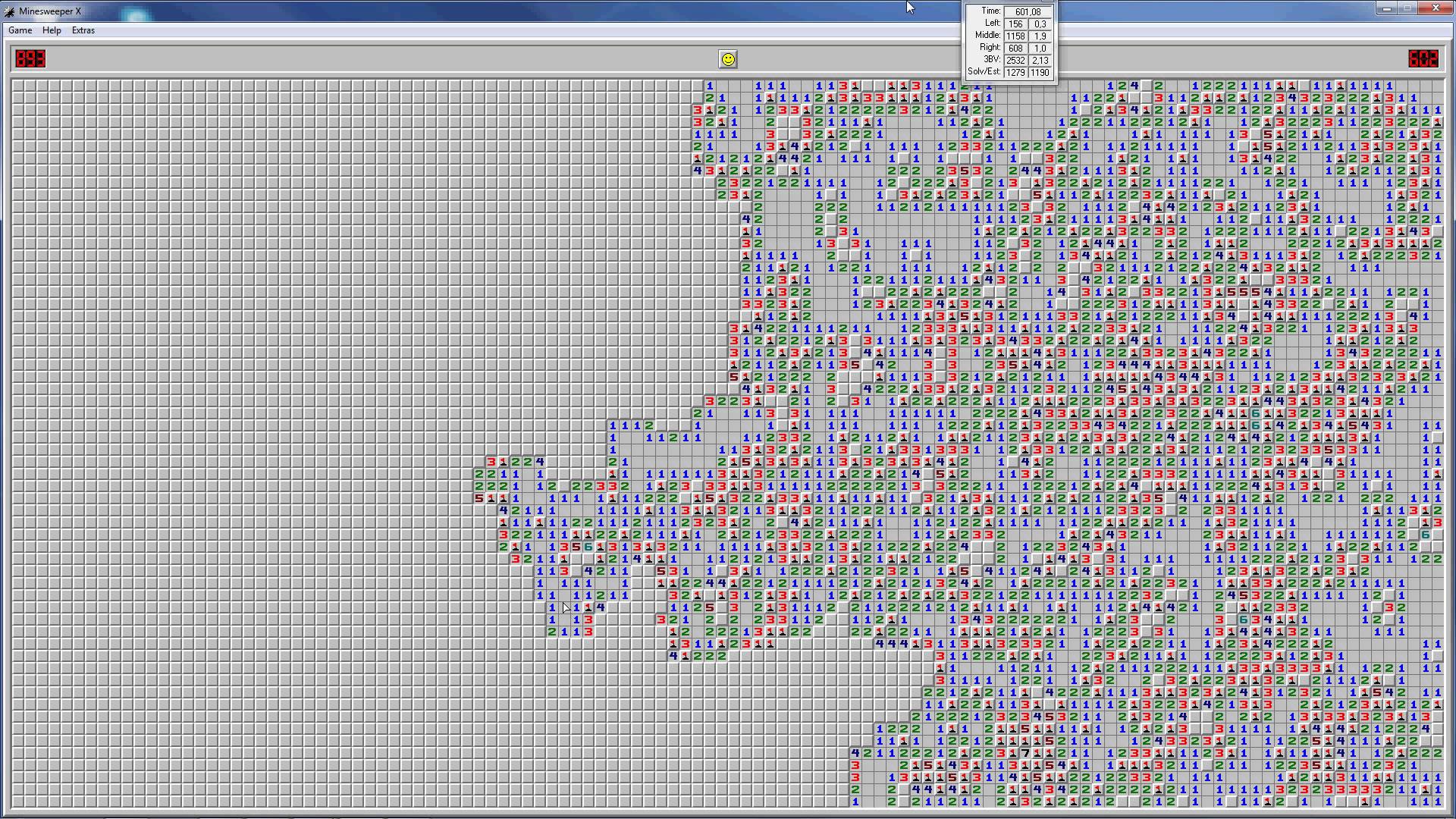 New Minesweeper World Record - Biggest Minesweeper Ever Solved - YouTube