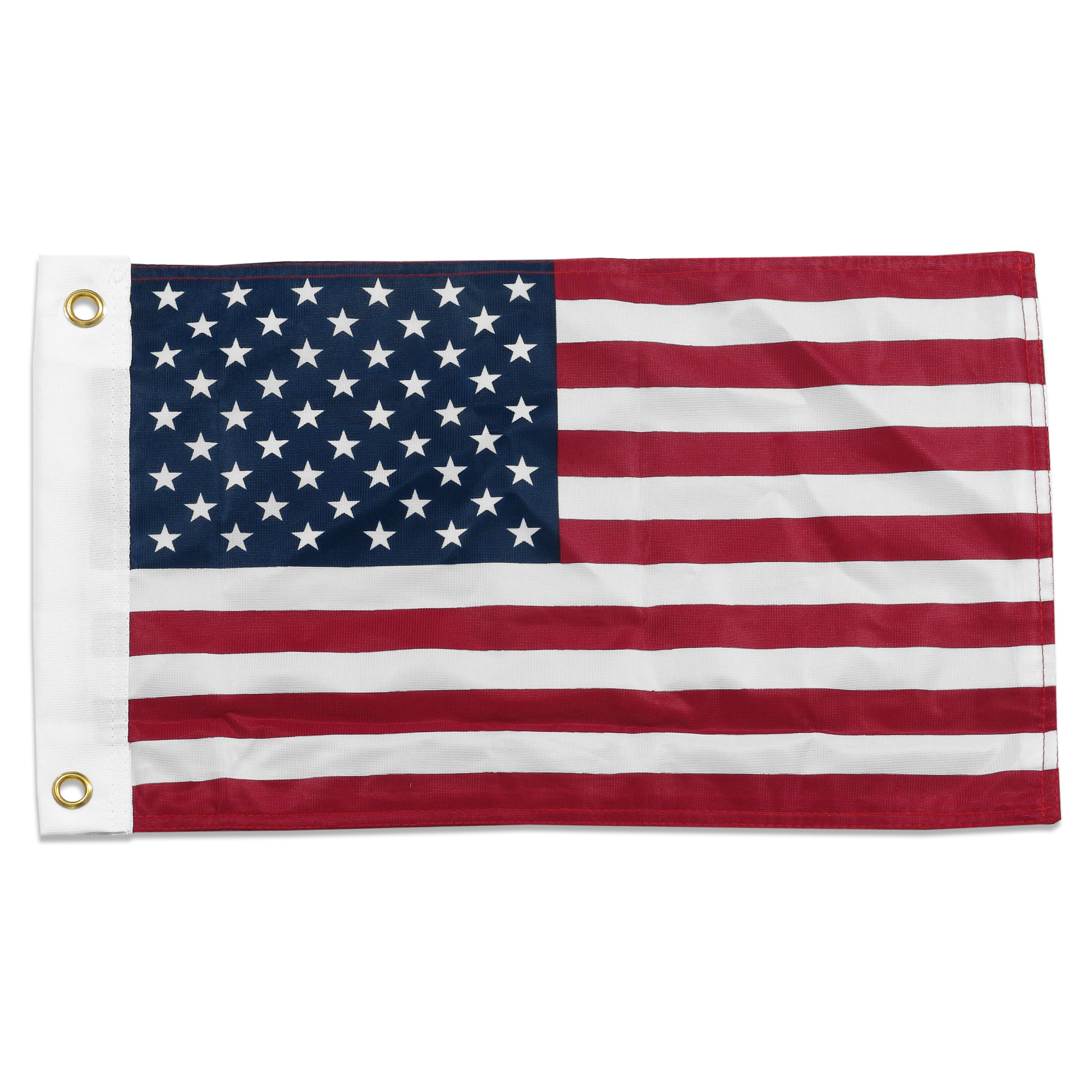 US Flag 12 x 18in Superknit Polyester Double Sided