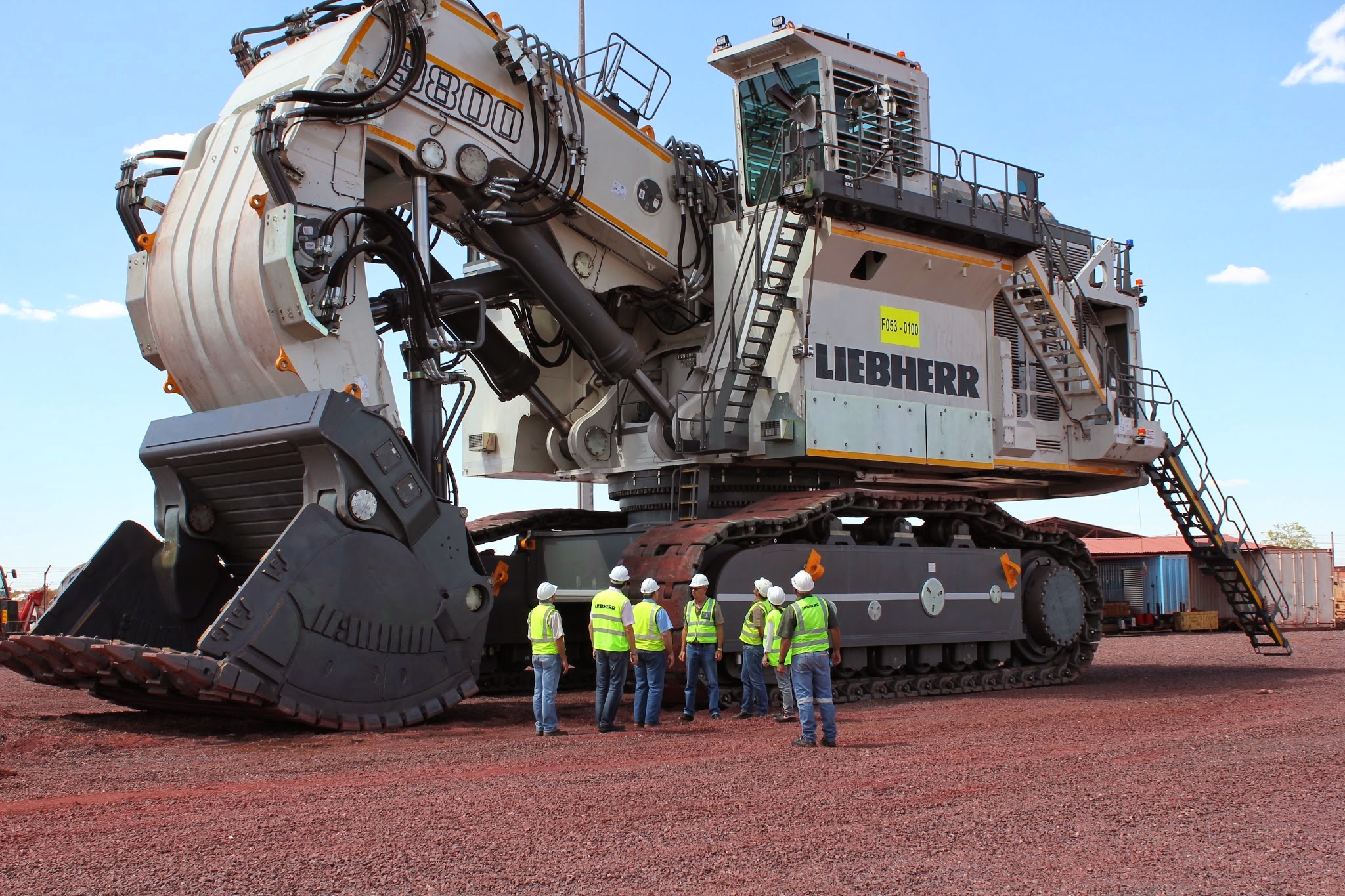 Liebherr 9800 Mining Excavator - Engineer Feed