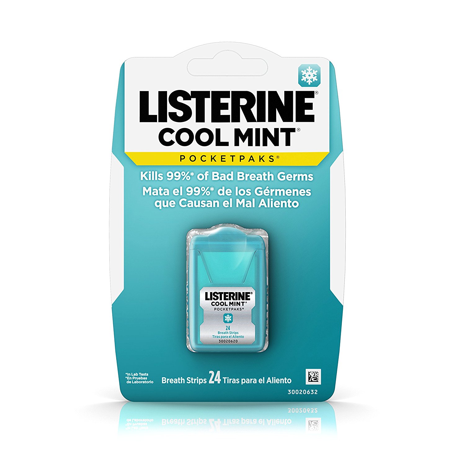 Amazon.com: Listerine Cool Mint Pocketpaks Breath Strips Kills Bad ...