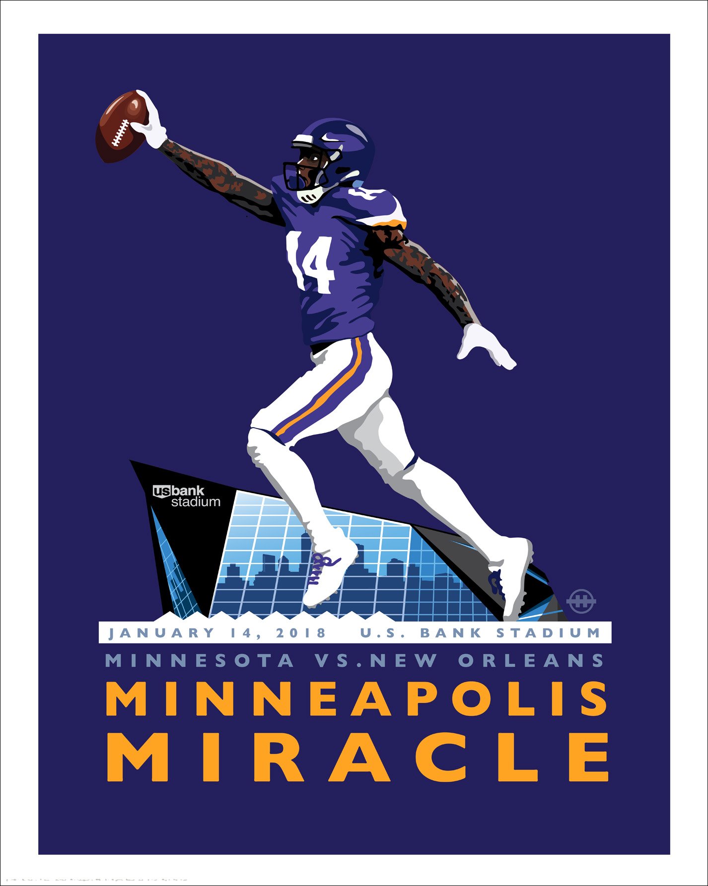 Print - Minneapolis Miracle | Great Lakes