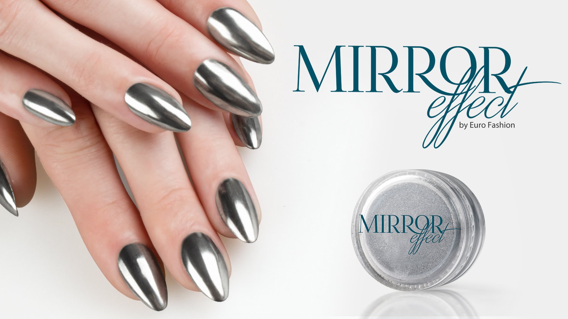 Mirror Effect Nails Euro Fashion - YouTube
