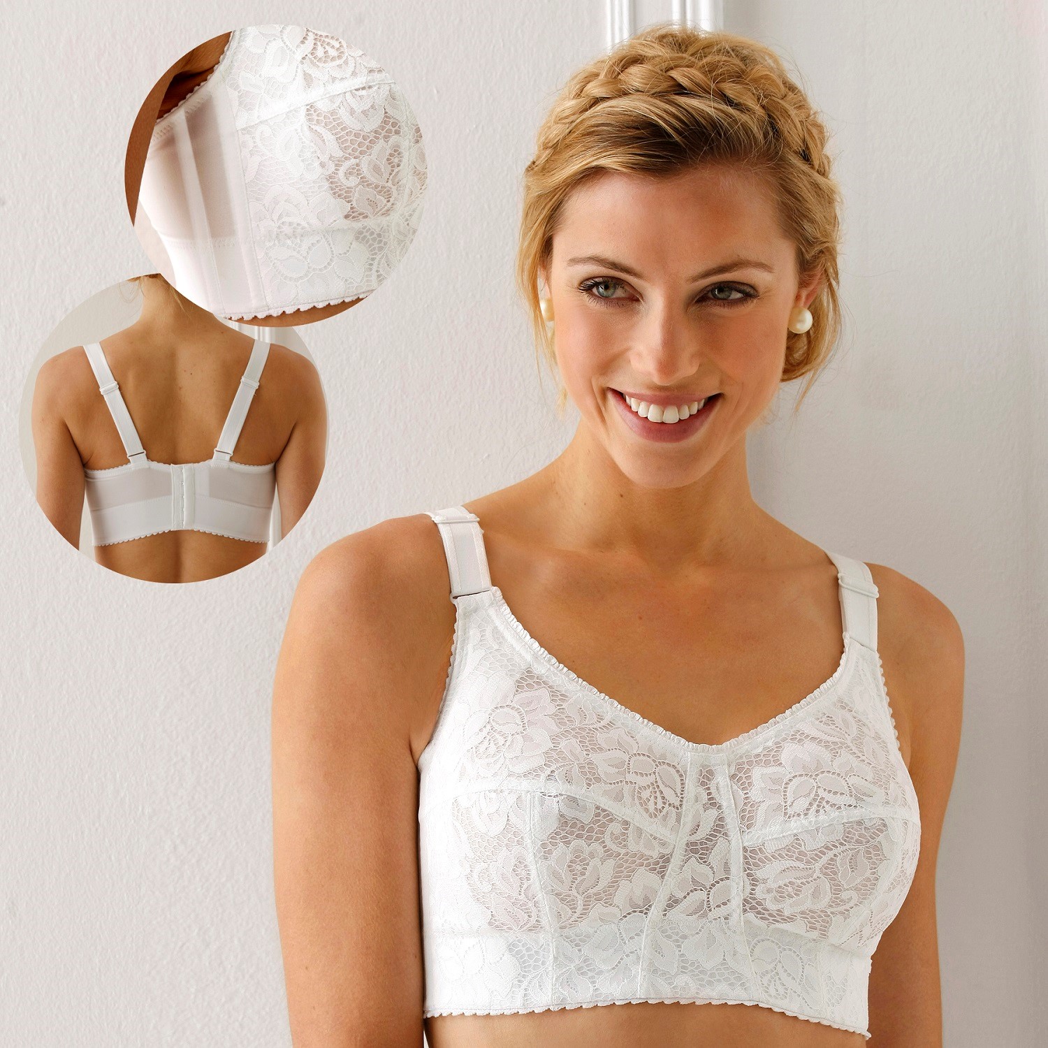 Miss Mary Soft Cup Lace-Bra F-H - Bras - Underwear - Timarco.co.uk