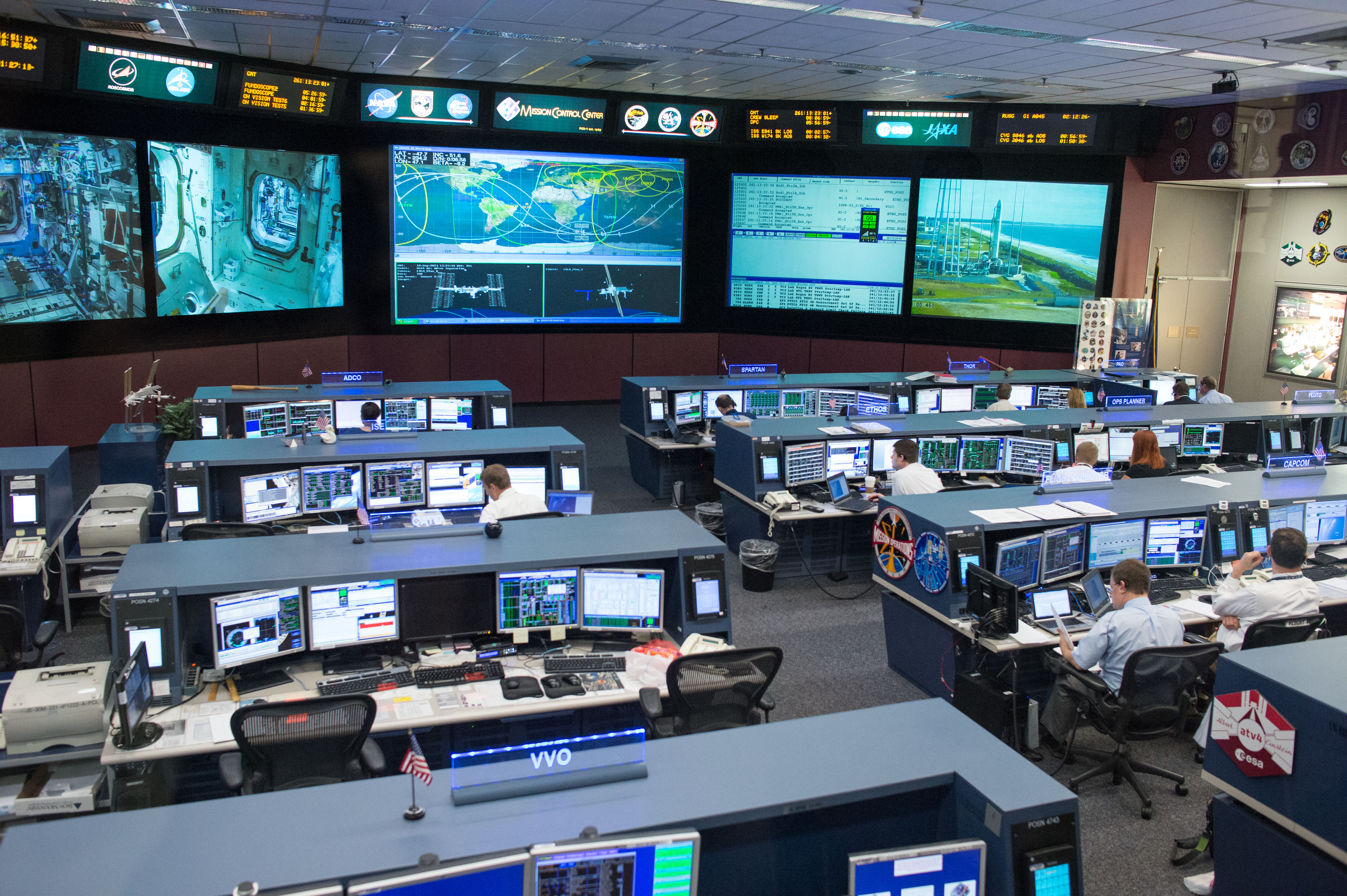 Johnson Space Center's Mission Control Center | NASA