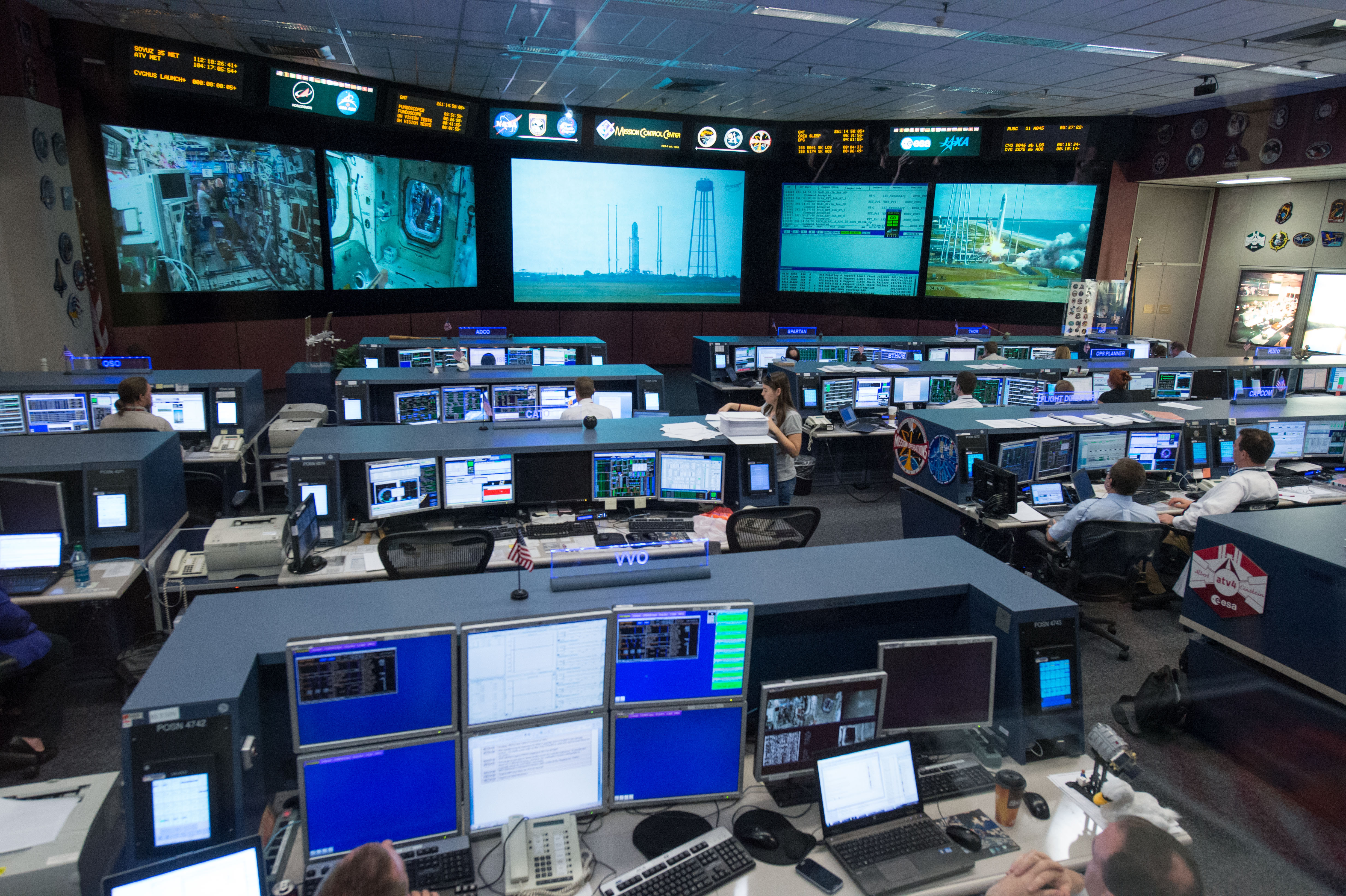 Johnson Space Center's Mission Control Center | NASA