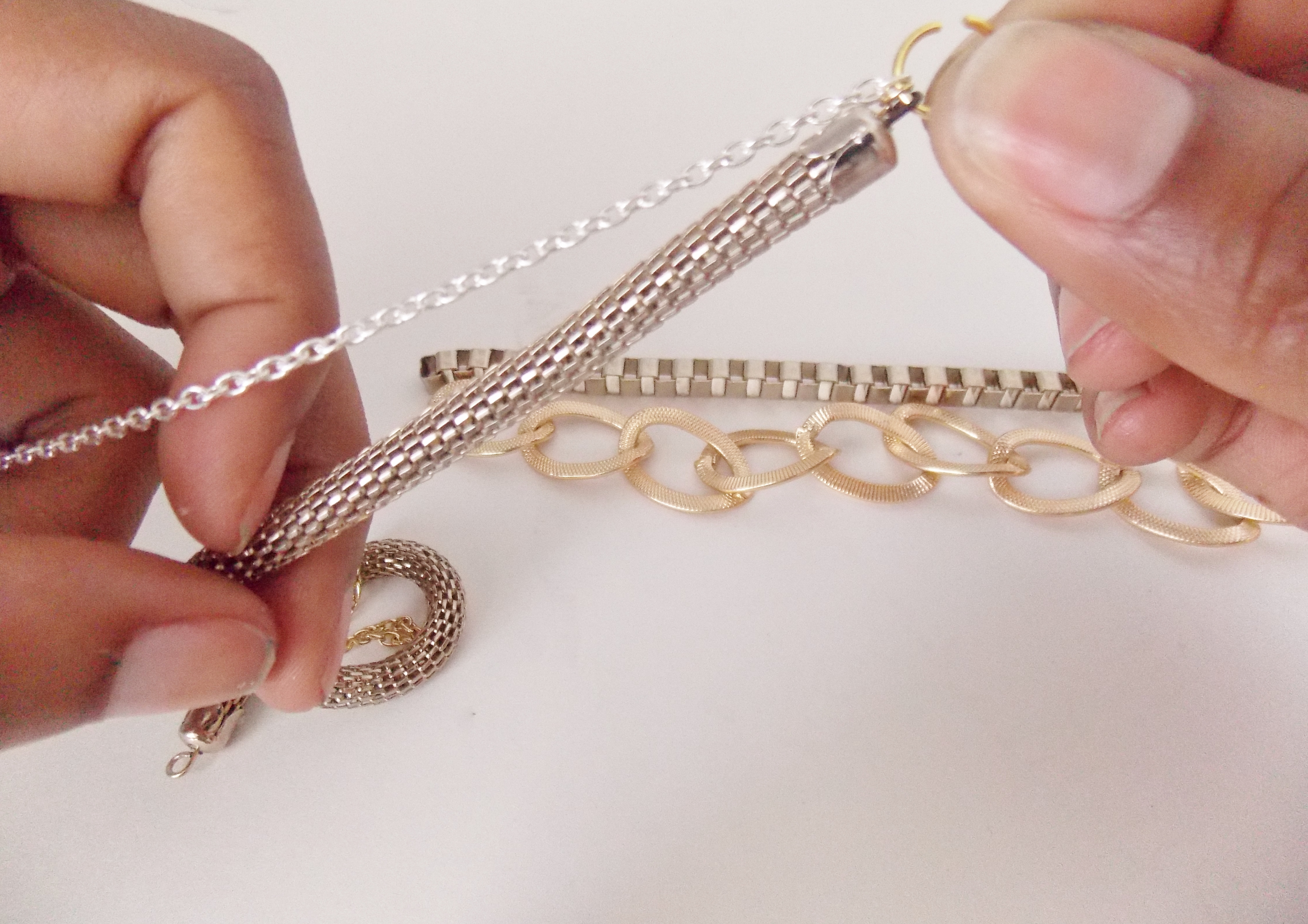DIY: Mixed Chain Bracelet | Why Buy it? DIY it.