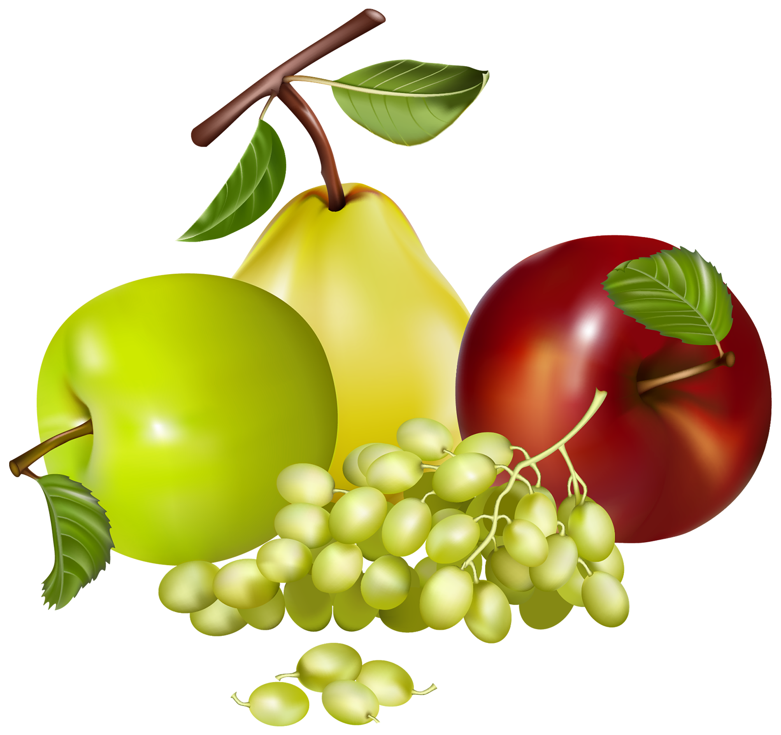Mixed Fruits PNG Clipart - Best WEB Clipart