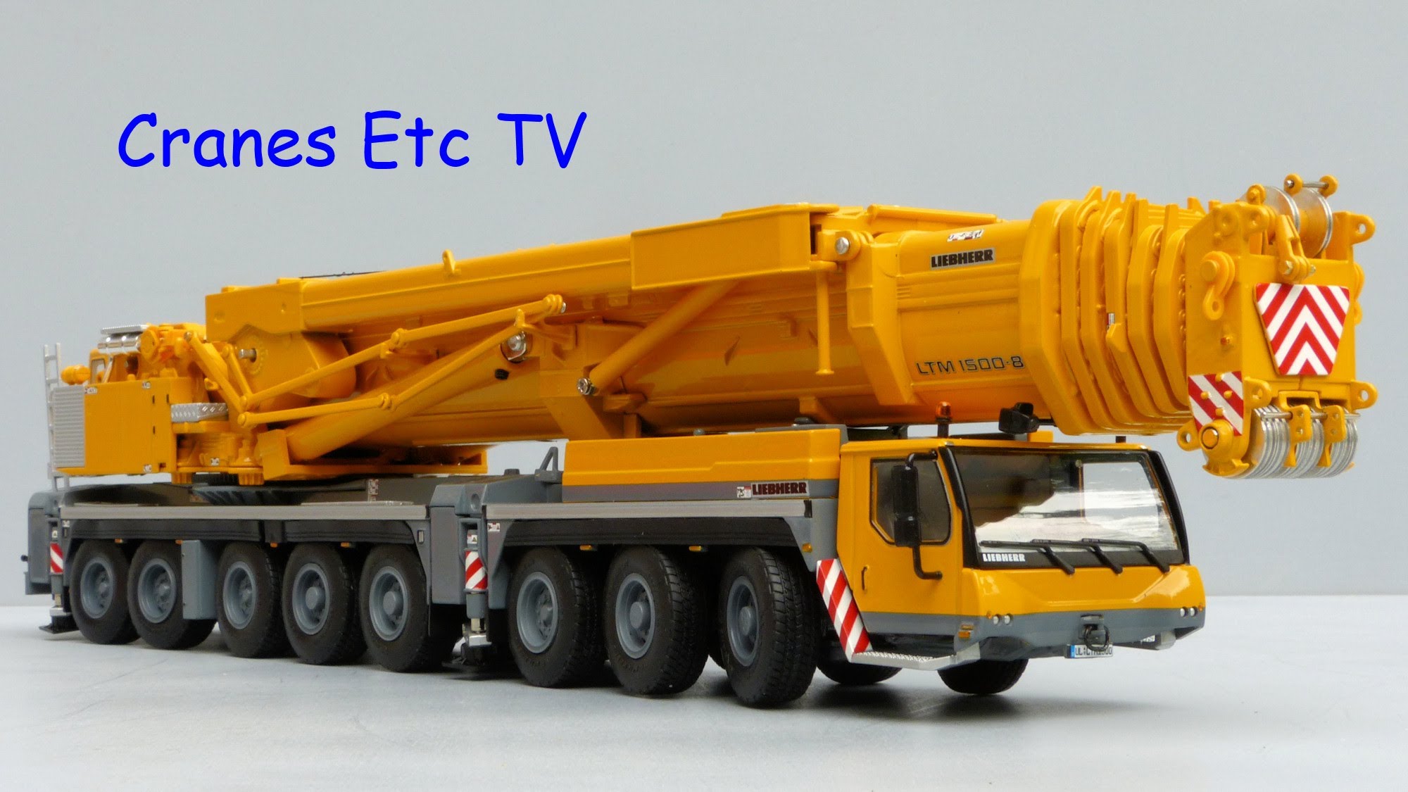 WSI Liebherr LTM 1500-8.1 Mobile Crane by Cranes Etc TV - YouTube