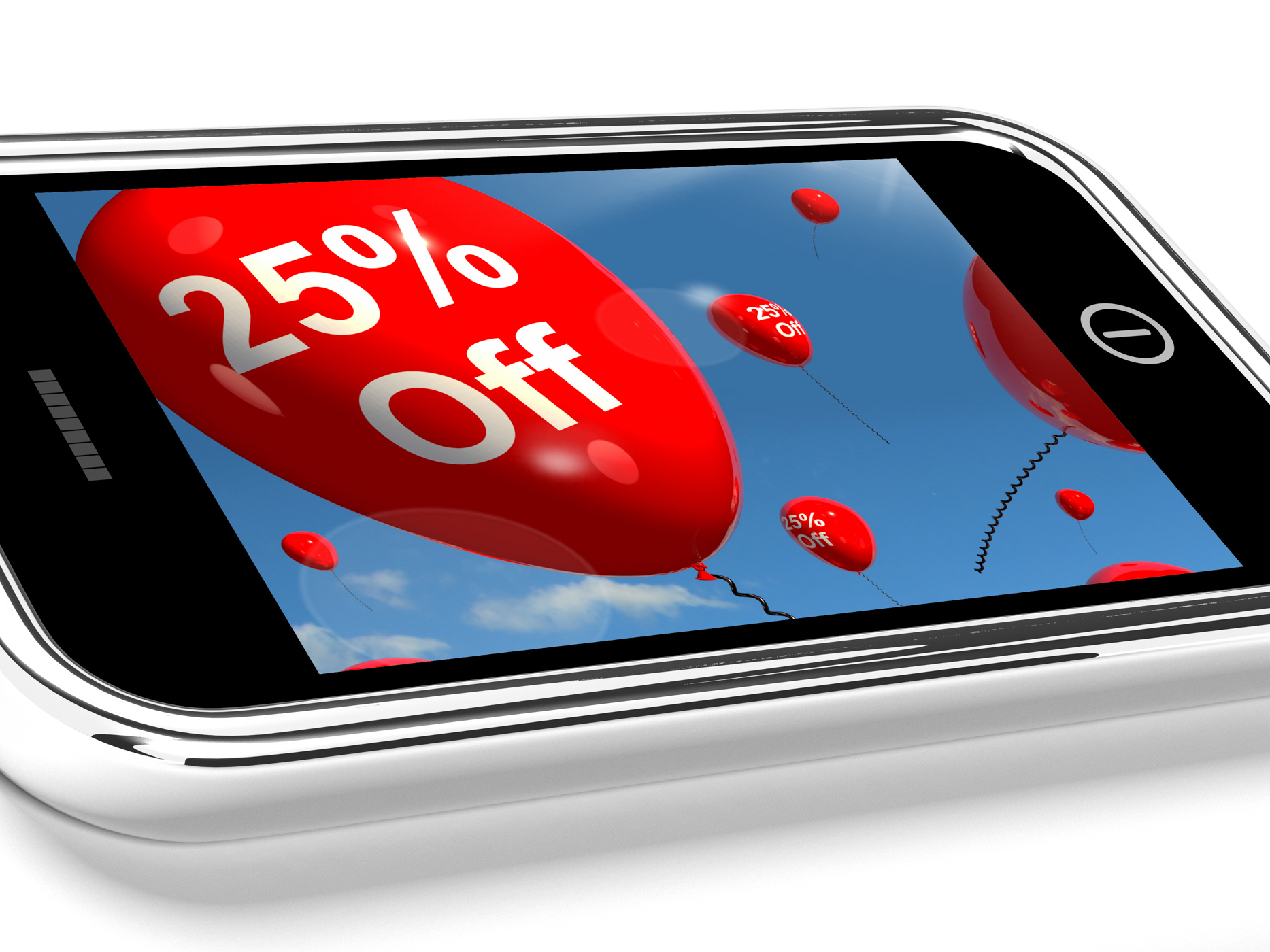 Mobile With 25 Off Sale Promotion Balloons, 25, Percentage, Web, Twenty, HQ Photo