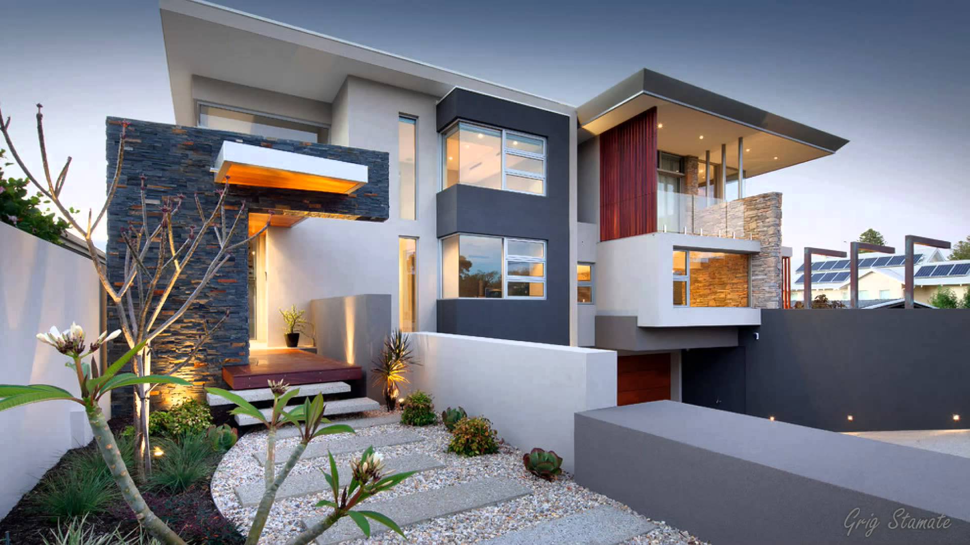 Stunning Ultra Modern House Designs - YouTube