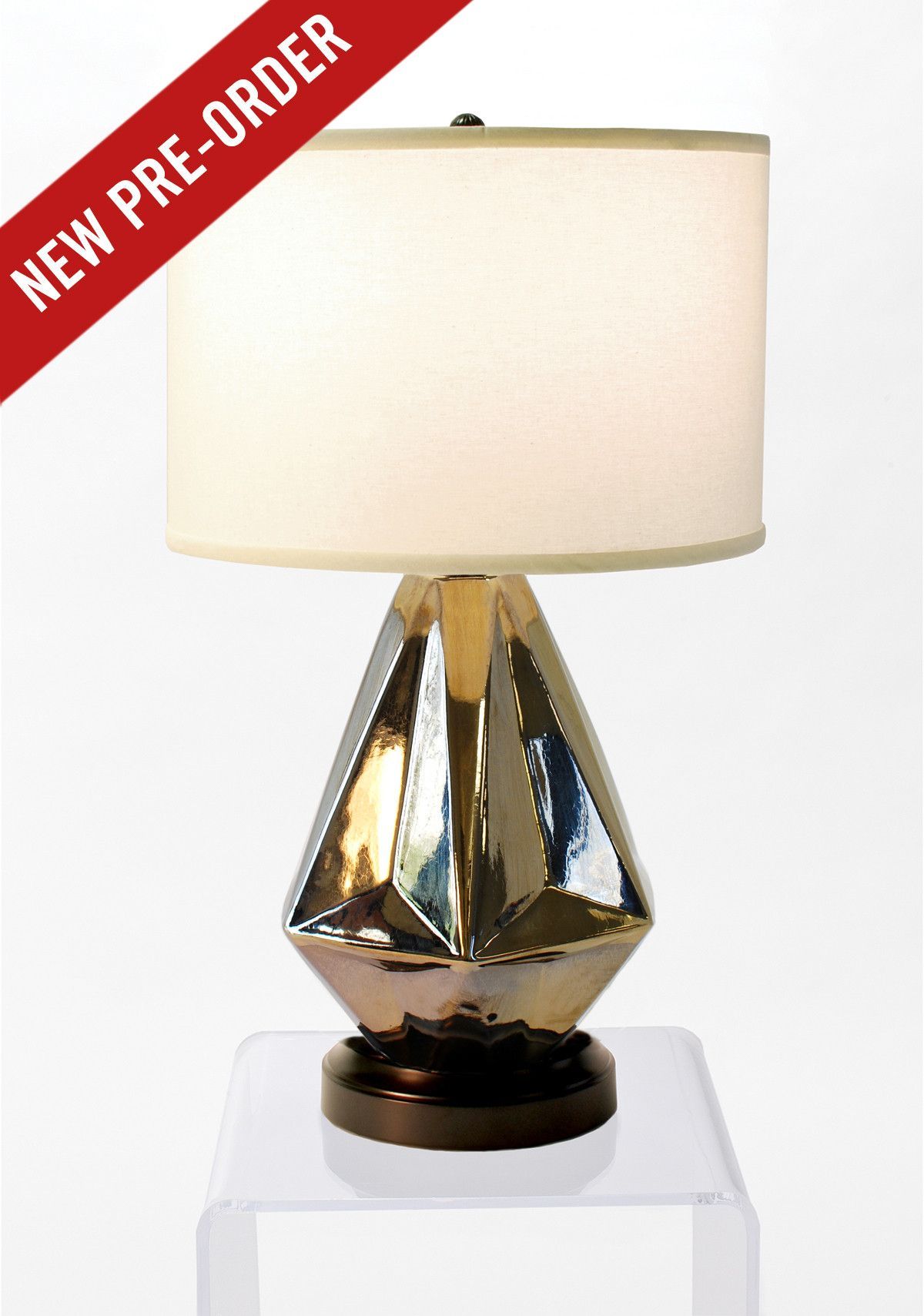 Prisma Bronze Cordless Lamp - Made in the USA | Cordless lamps ...
