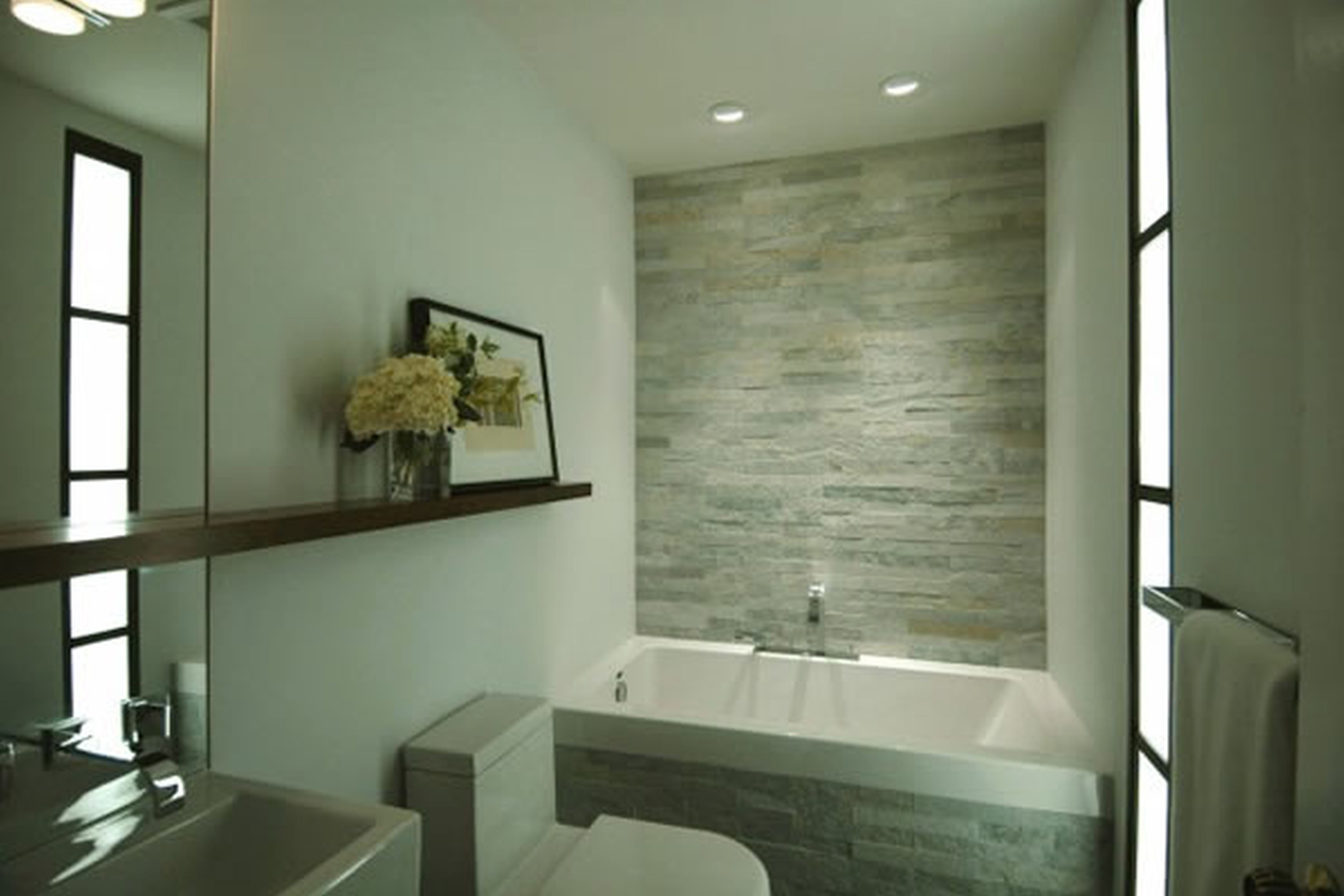 Home Designs : Small Modern Bathroom Modern Style Modern Bathroom ...