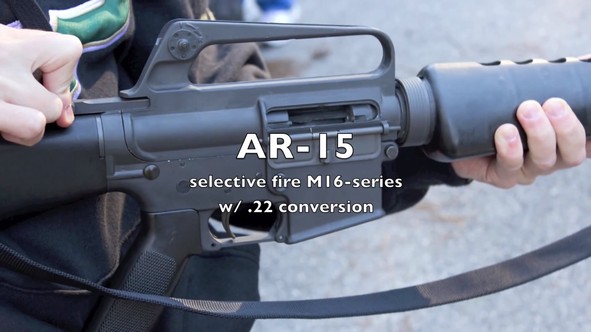AR-15 Fully Automatic .22 Caliber Conversion - YouTube