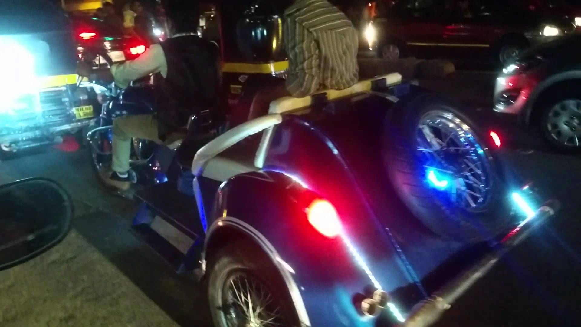 Crazy modified Car- Bike on the streets of Mumbai | Funny ...