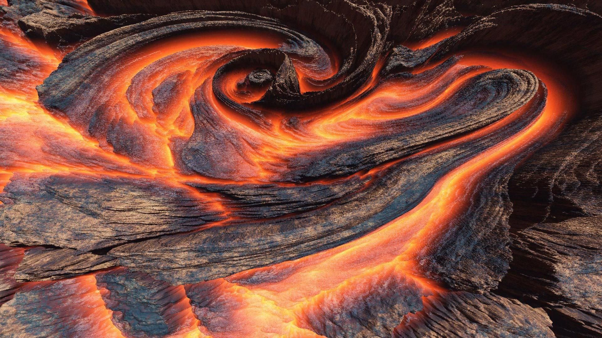 lava wallpaper molten lava glühende steine | V U L K A N + | Pinterest