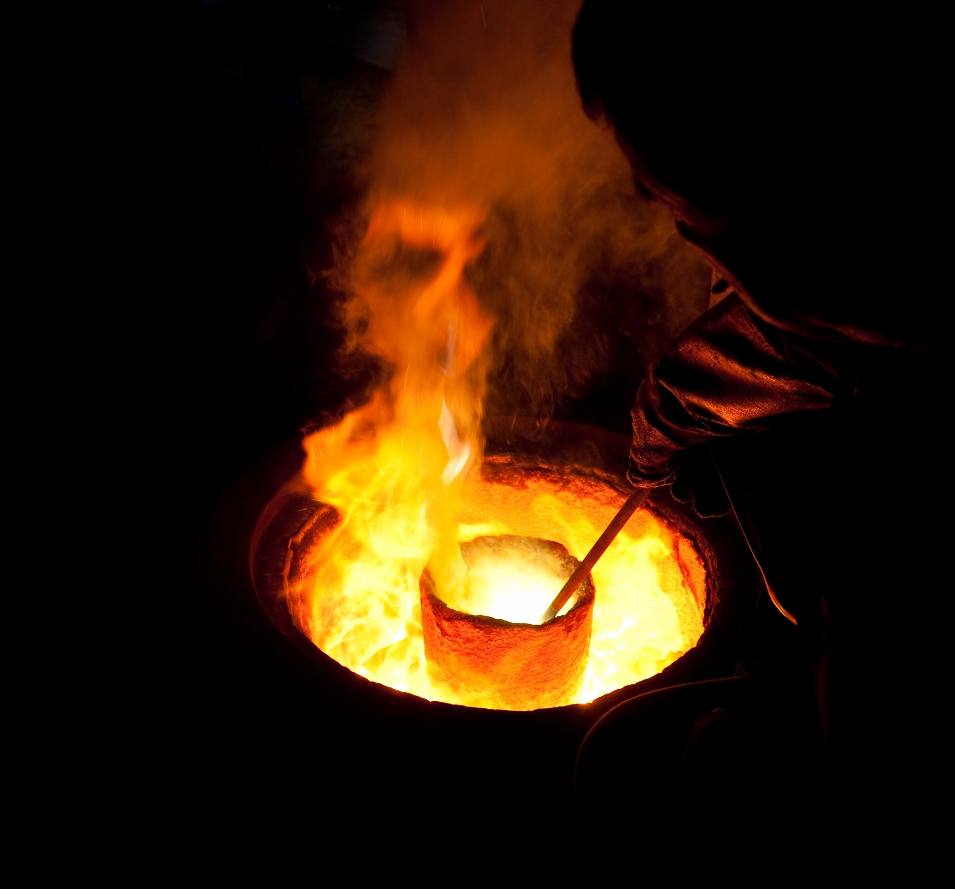 Melting Molten Metal Free Stock Photo - Public Domain Pictures