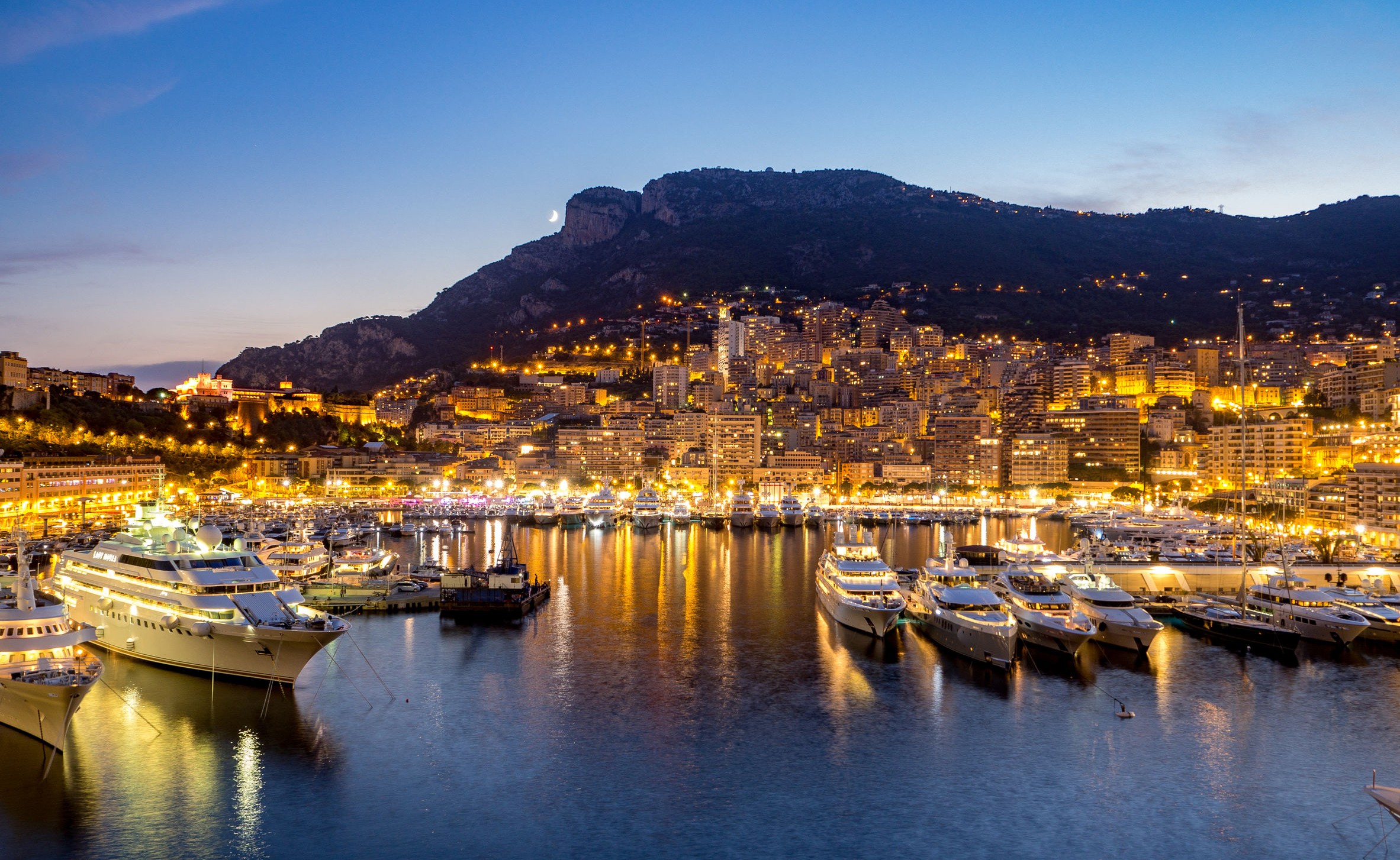 Monaco's shore photo