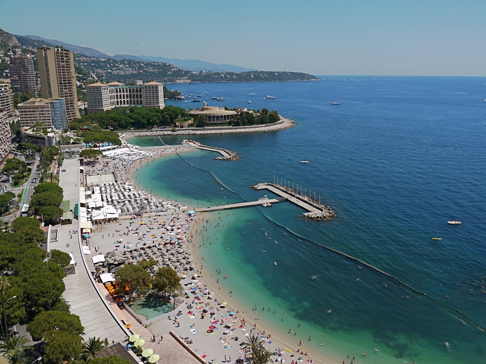 Monte Carlo Weekly Photo: Larvotto Beach