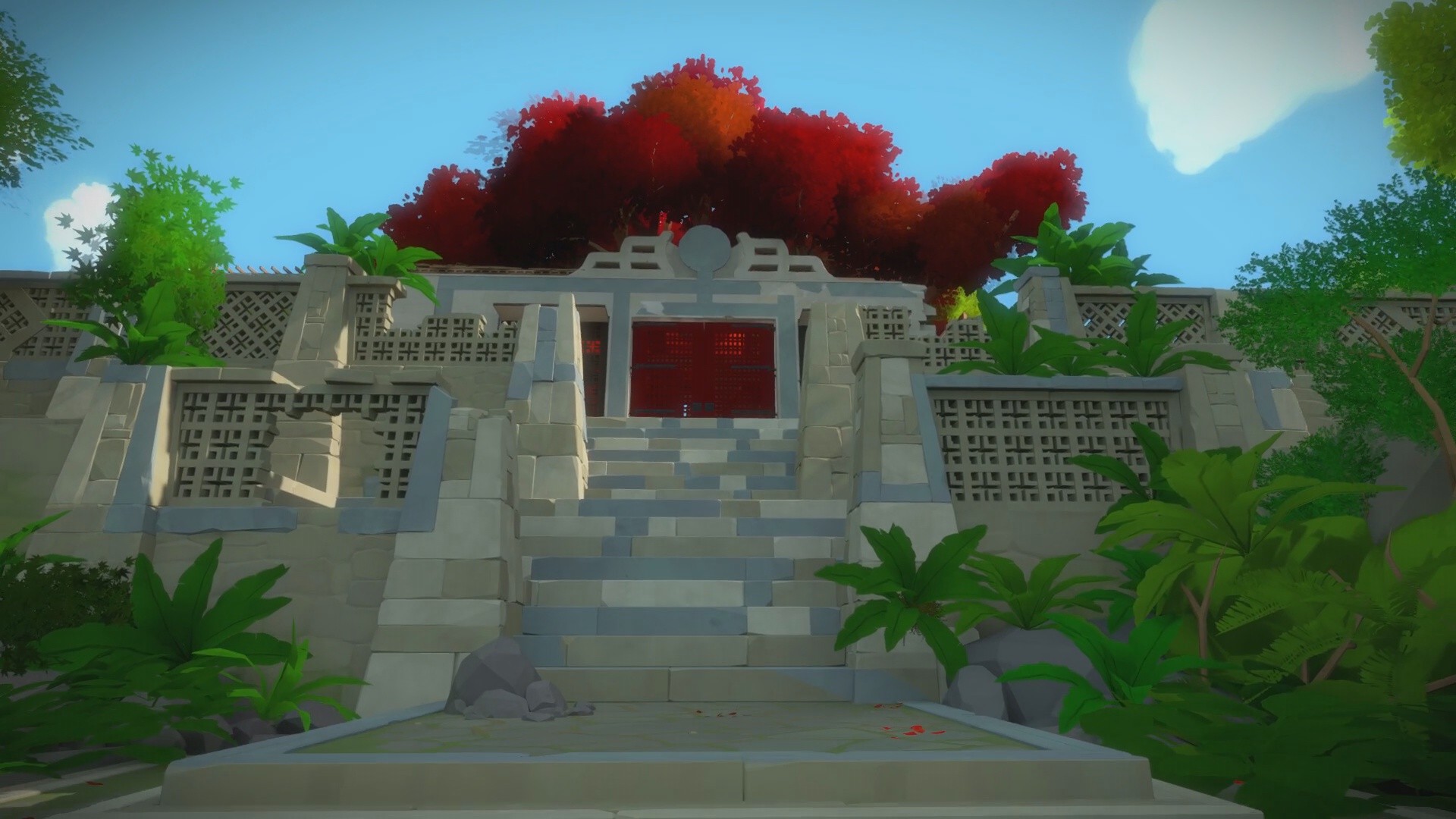 The Witness - The Monastery Puzzle Solution | USgamer