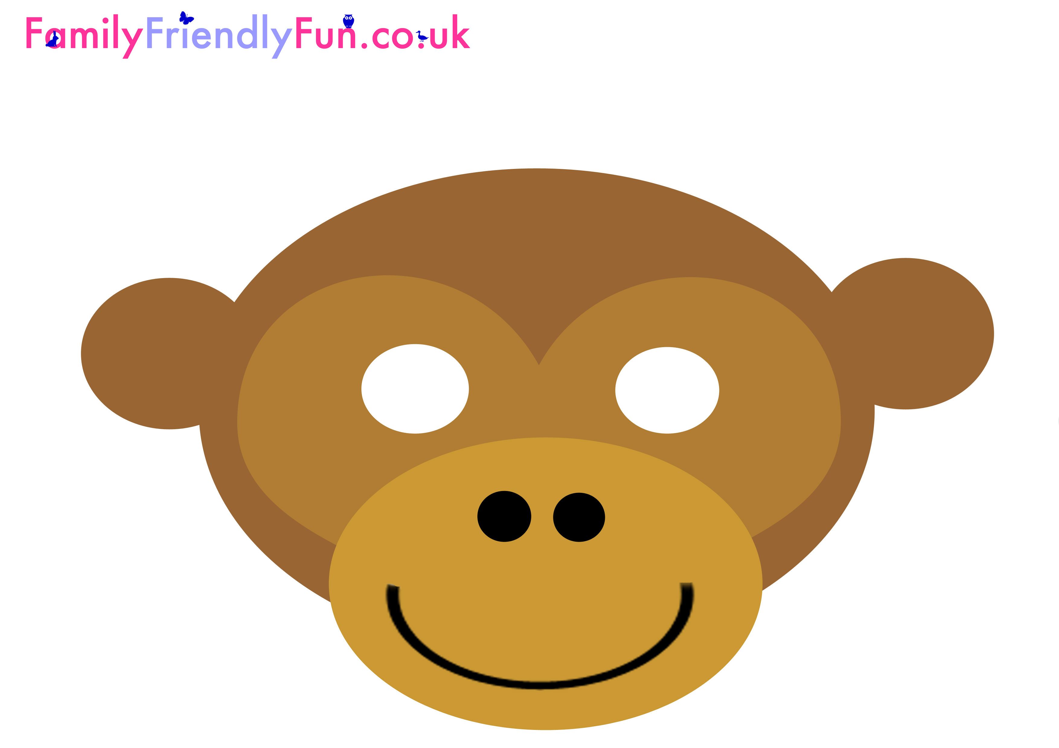Monkey-Mask-for-kids-chinese-new-year.jpg 3,508×2,480 pixels | lion ...