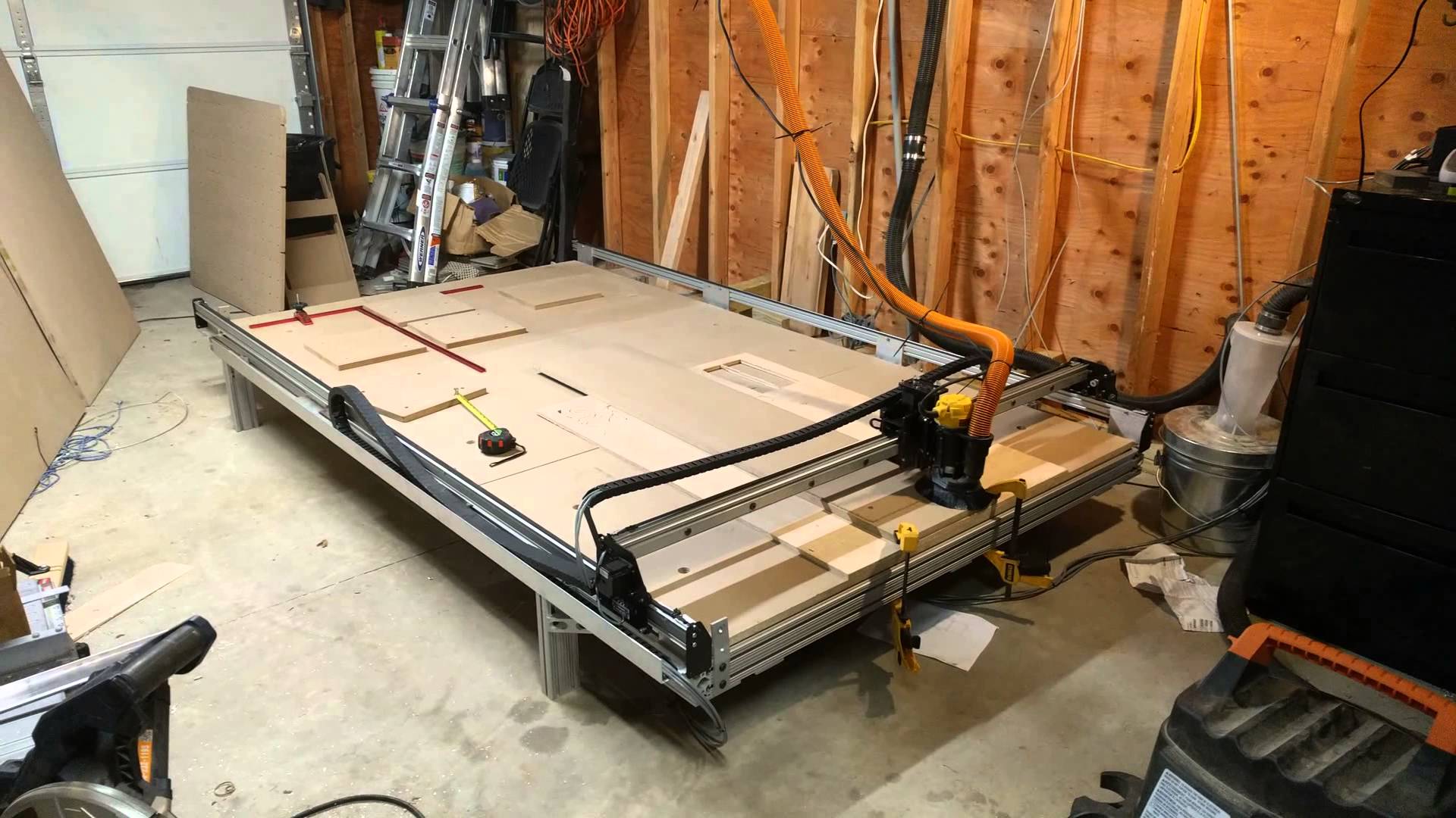 X Carve (monster carve) 4 x 8 cutting area. - YouTube