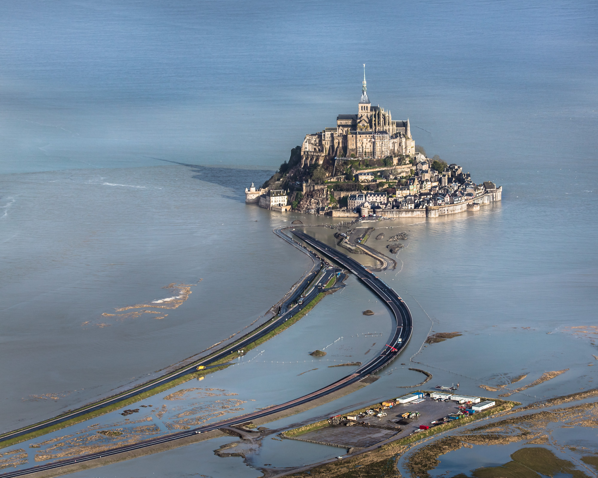 Gallery of The Jetty to the Mont-Saint-Michel / Dietmar Feichtinger ...