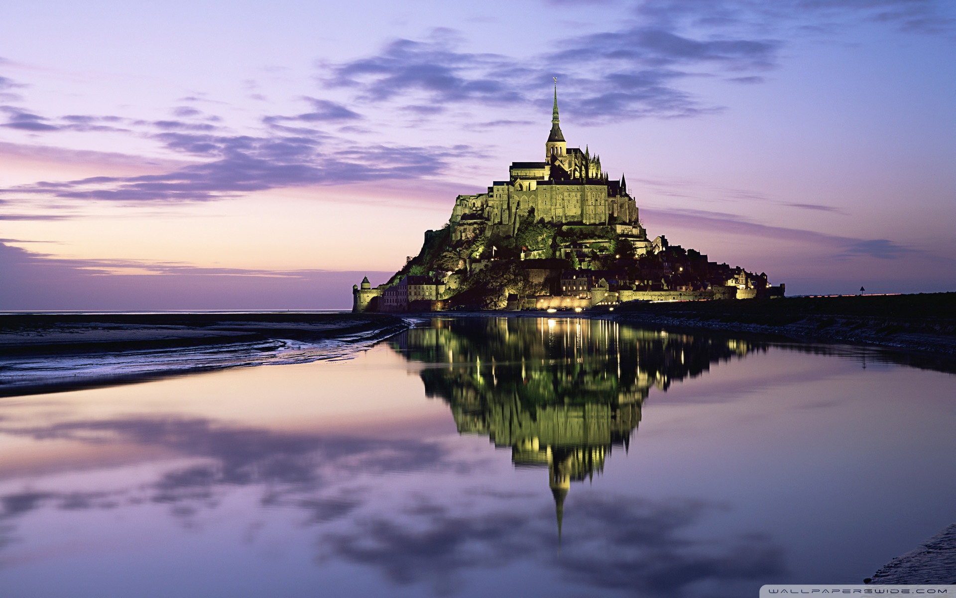 Mont Saint-Michel, Normandy, France ❤ 4K HD Desktop Wallpaper for ...