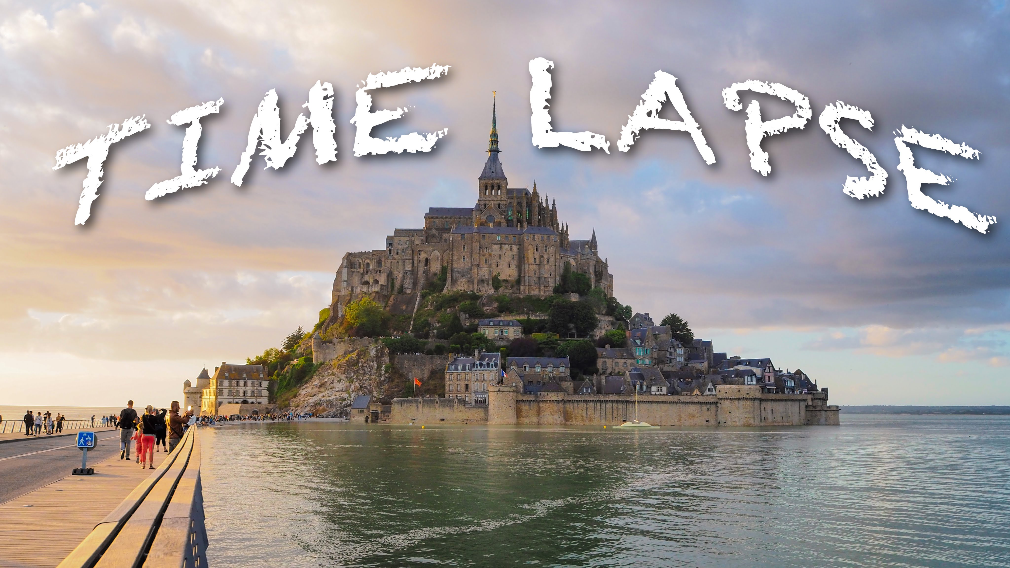 Mont Saint Michel - Tide in Time-Lapse HD - YouTube