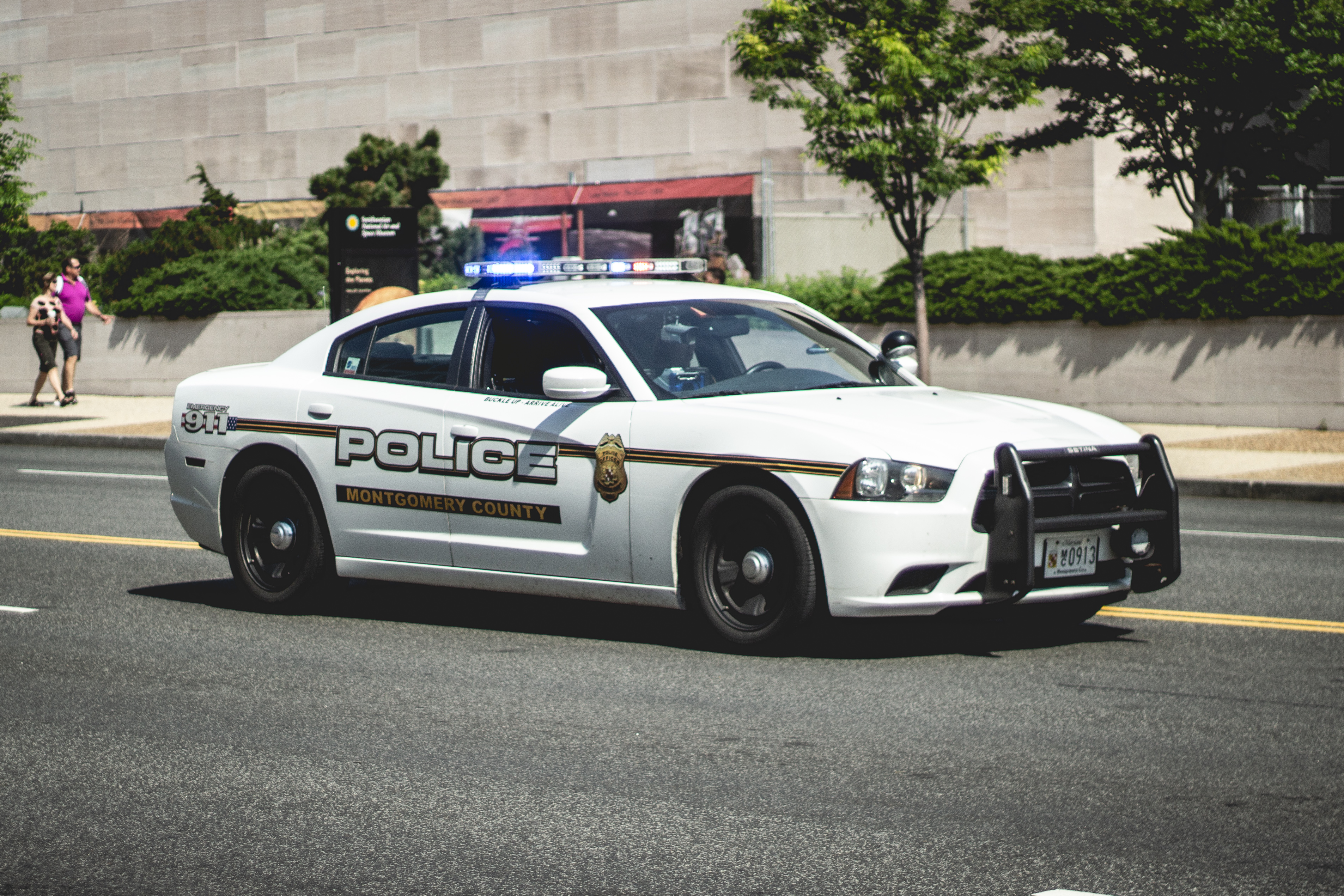 Montgomery County, MD Police - Dodge Charger, Building, Car, Charger, Dodge, HQ Photo