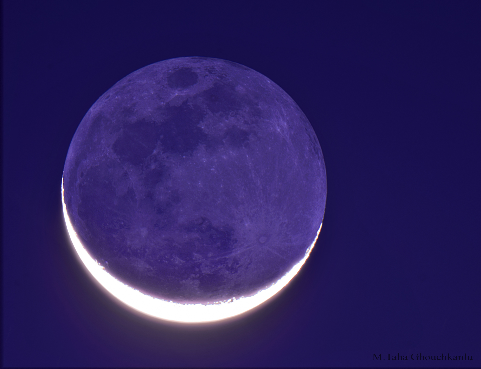 APOD: 2012 March 24 - The New Moon in the Old Moon's Arms