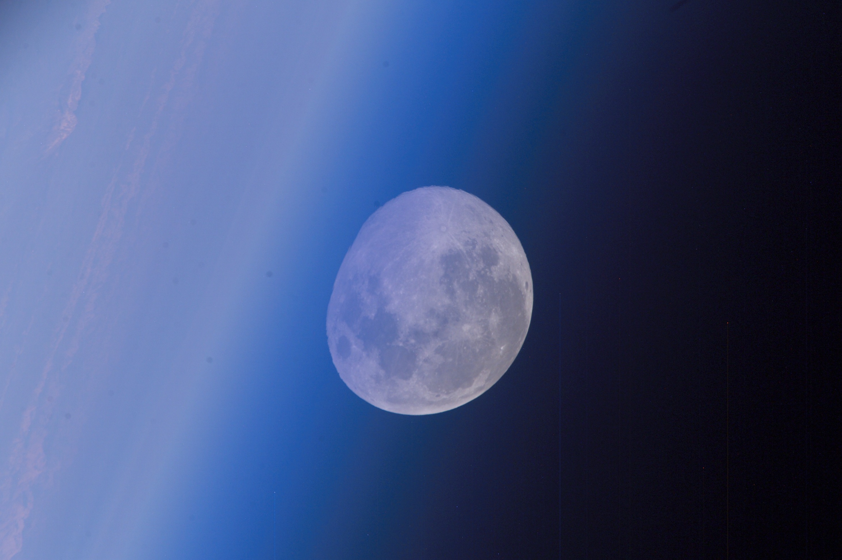 Moon as Seen from ISS : Moon: NASA Science