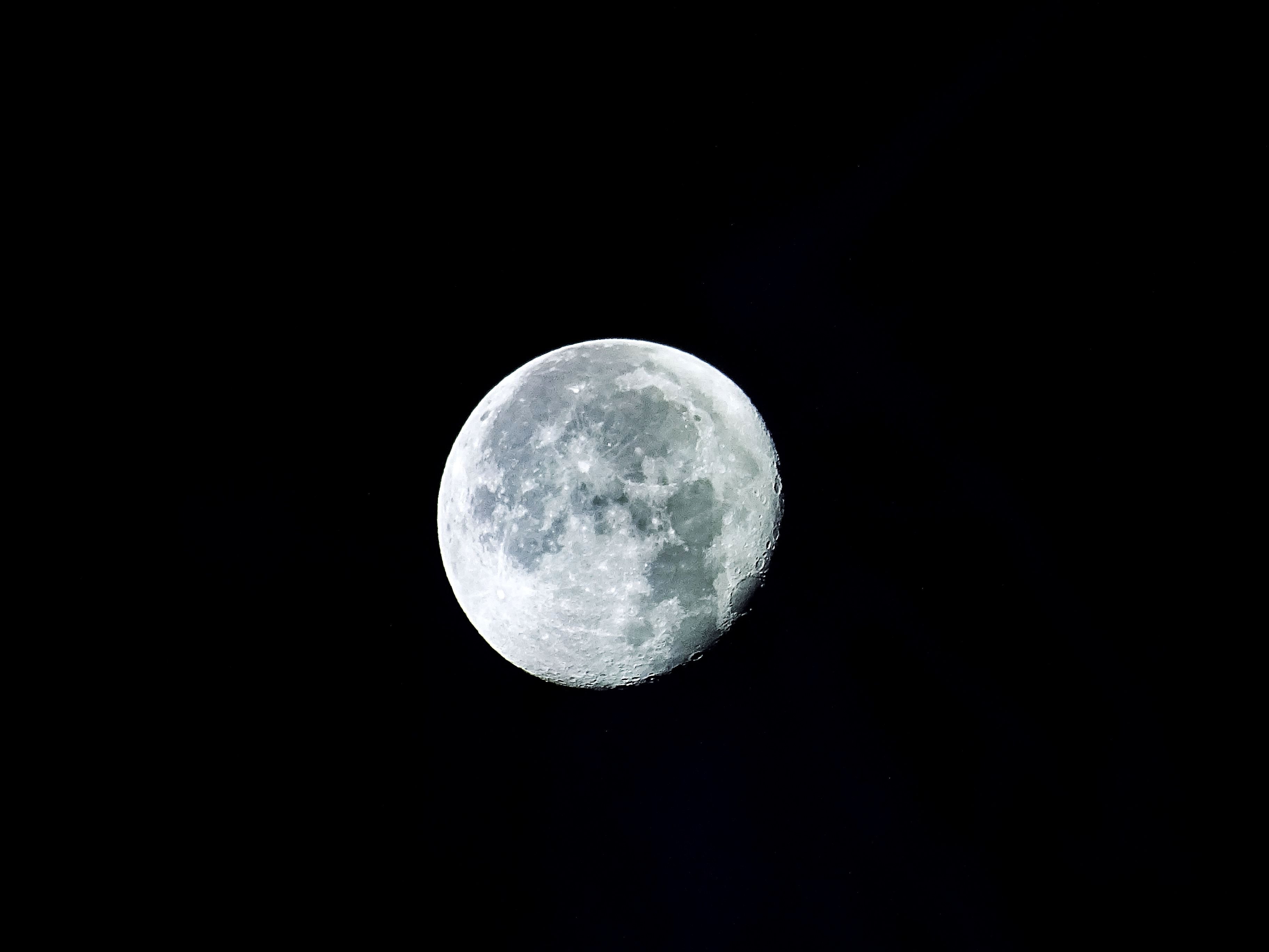 Moon Photography, Astrology, Astronomy, Ball-shaped, Crater, HQ Photo